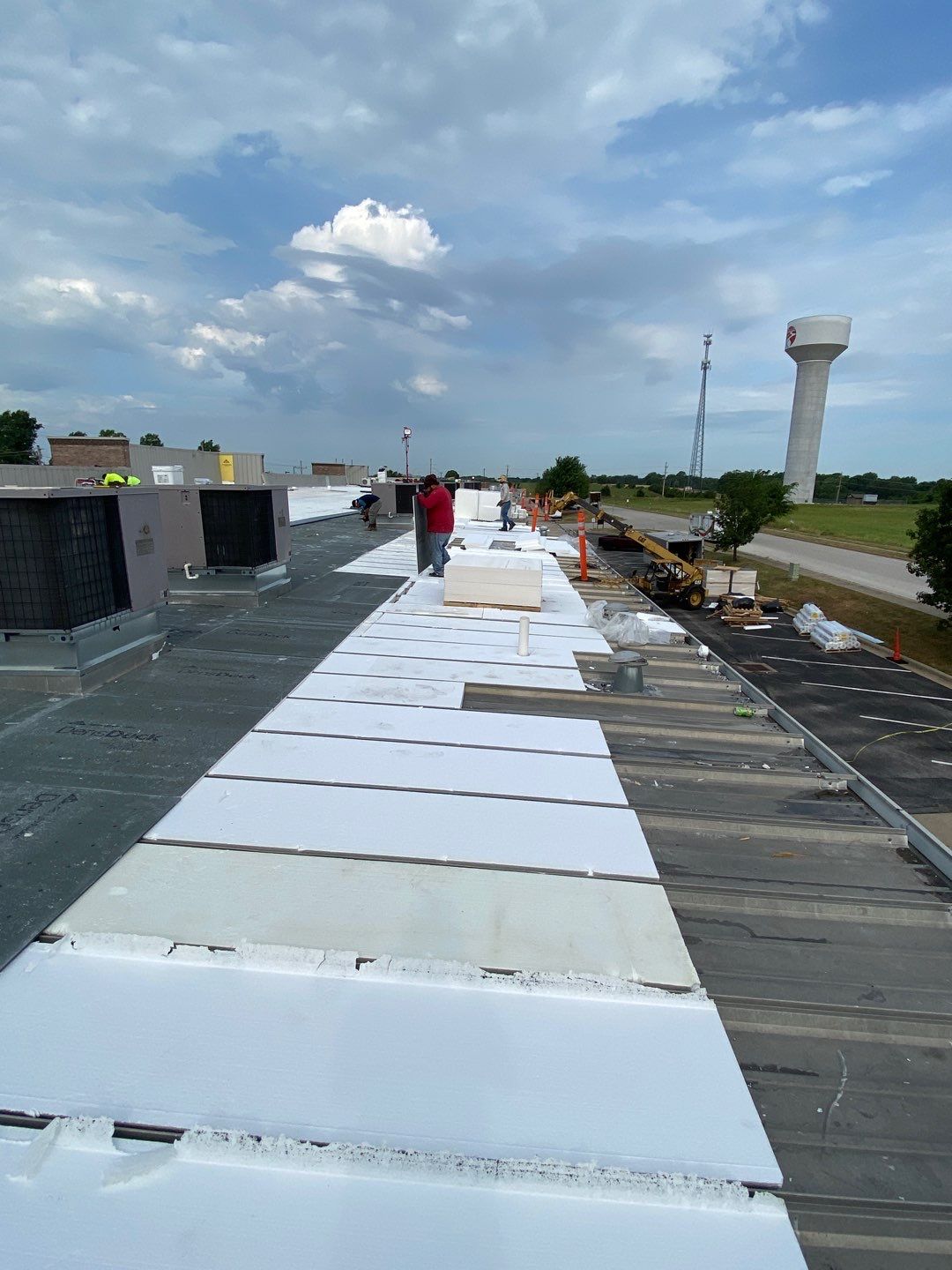 Commercial PVC Membrane Roofing Install by Titan Commercial & Residential Roofing