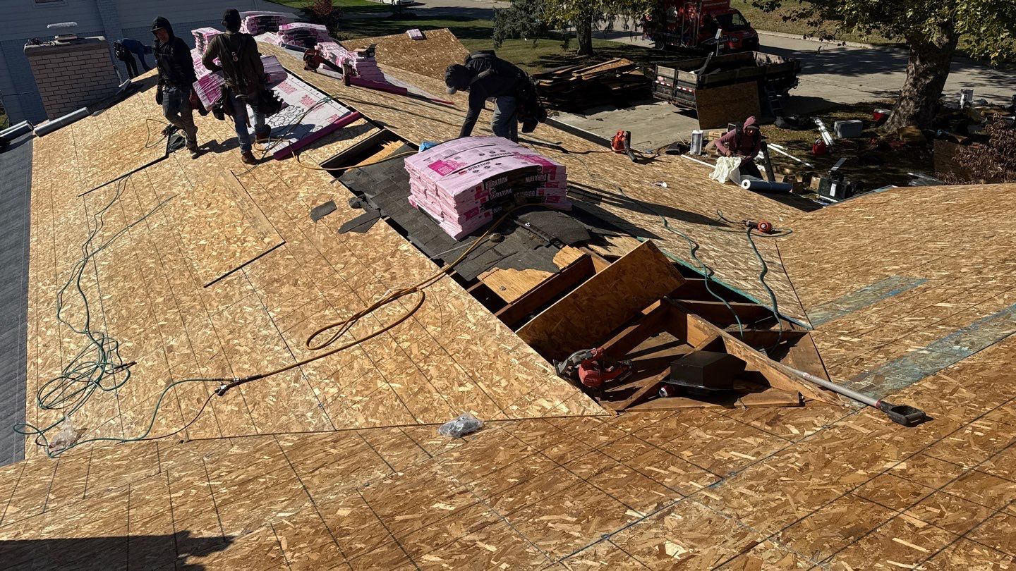 Roof Replacement using Owens Corning Williamsburg Grey by 180 Contractors