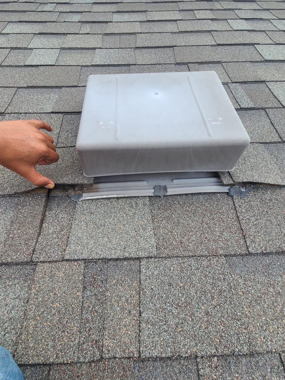 Hail Damage using Owen's Corning Duration (Lifetime) Shingles by Roof Repair Services LLC