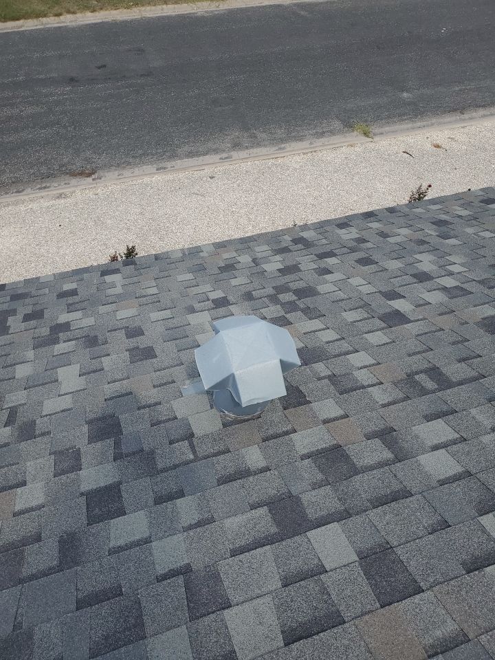 Chimney Cap & Chase Replacement using Custom Fabricated Stainless Steel by Lighthouse Roofing