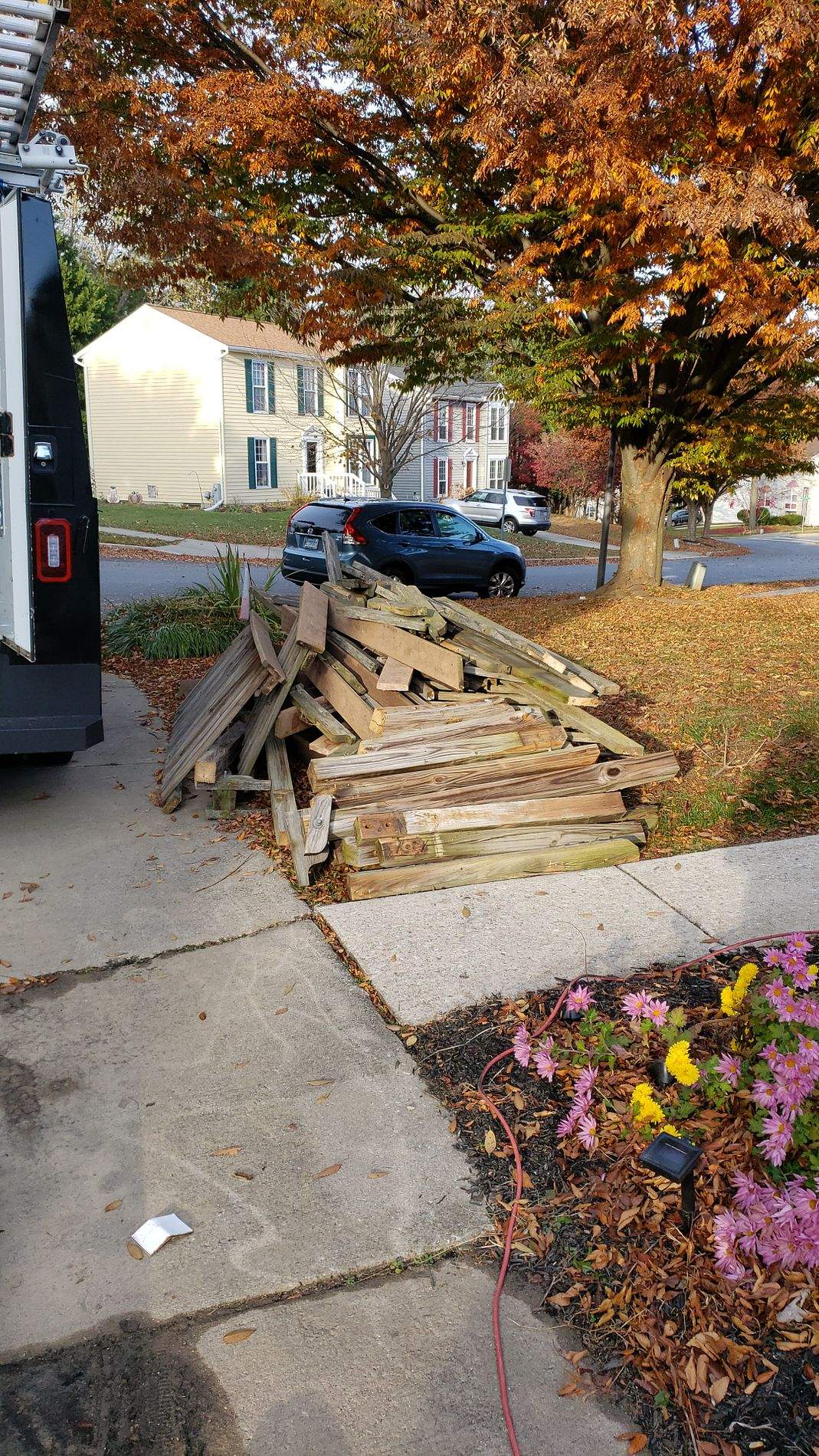 Deck Rail Repair by Roof Right Inc