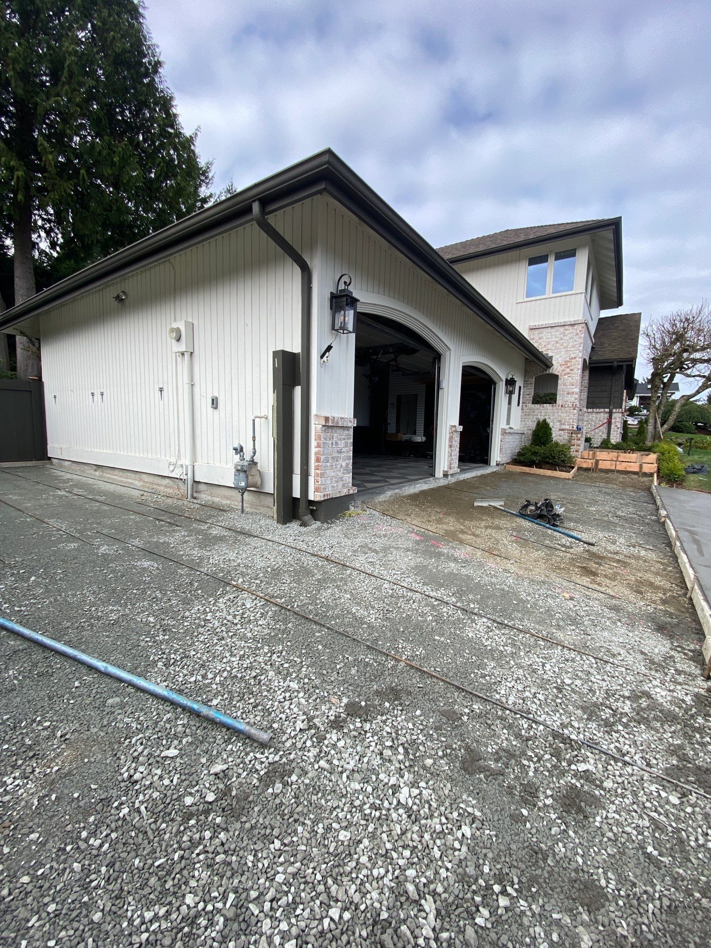 John | Stamped Concrete Driveway Makeover by Jireh Asphalt & Concrete Inc 