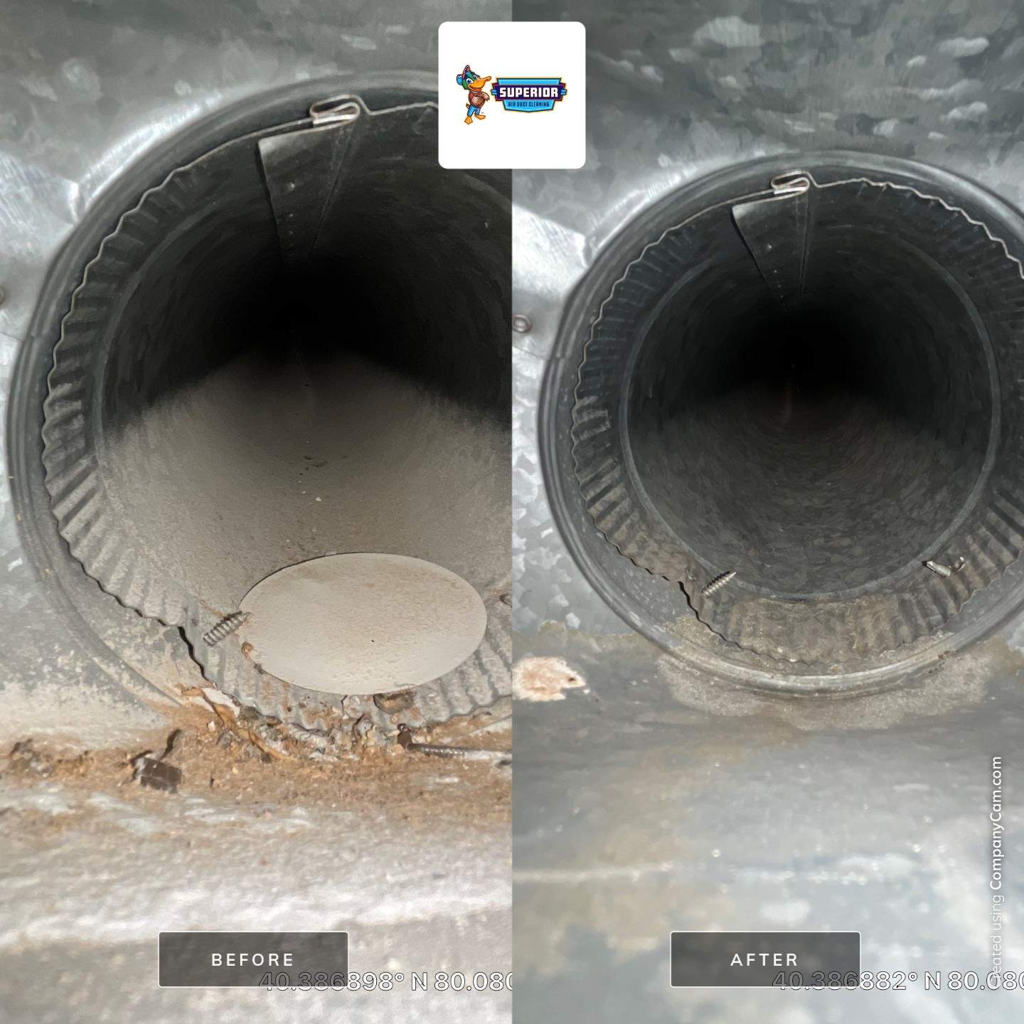 Air Duct Cleaning With a Vacuum Truck in Carnegie, PA by Superior Air Duct Cleaning