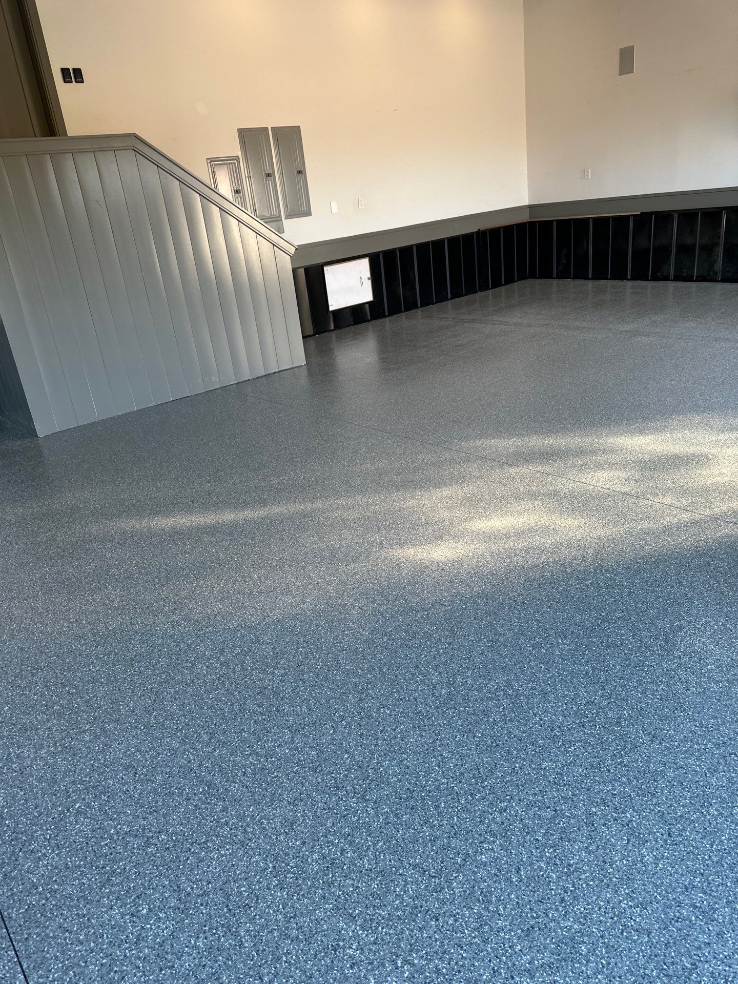 Garage Floor Coating using Thyme by My Garage Floor Guys