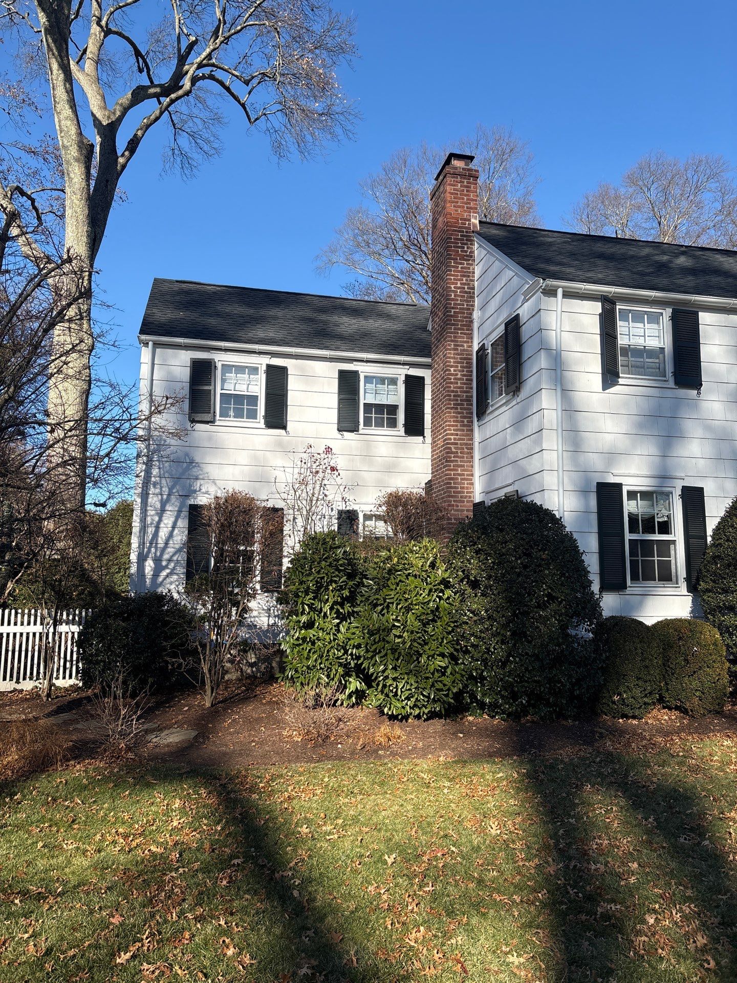 Darien, CT Asphalt, Copper Roof & Half Round Gutters  by Rinaldi Brothers