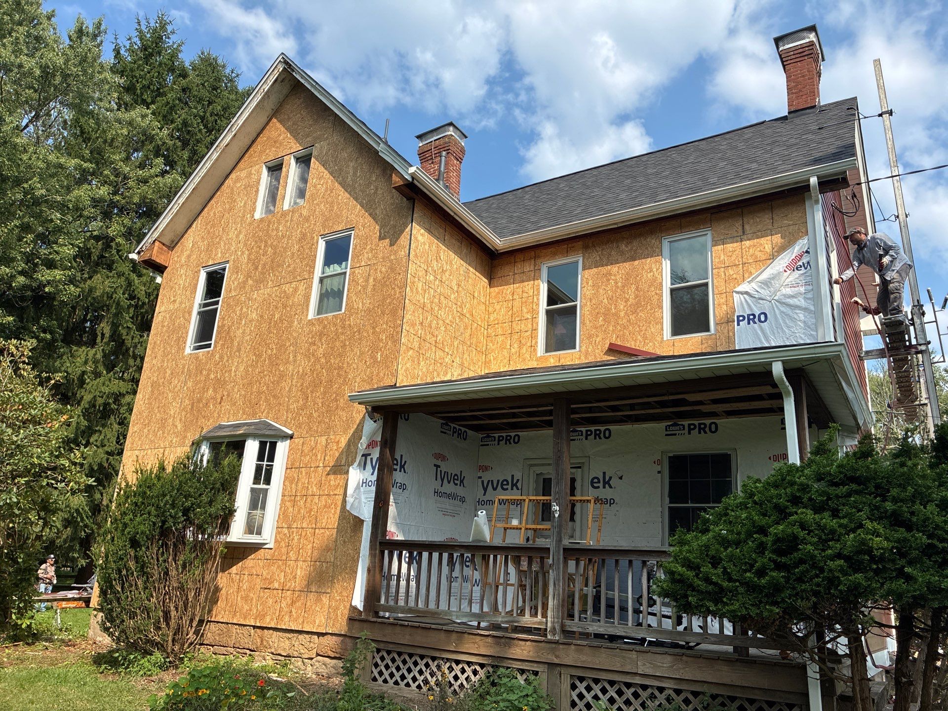 Full House Siding Renovation and Exterior Repairs in Valencia, Pennsylvania by Ideal Siding Pittsburgh