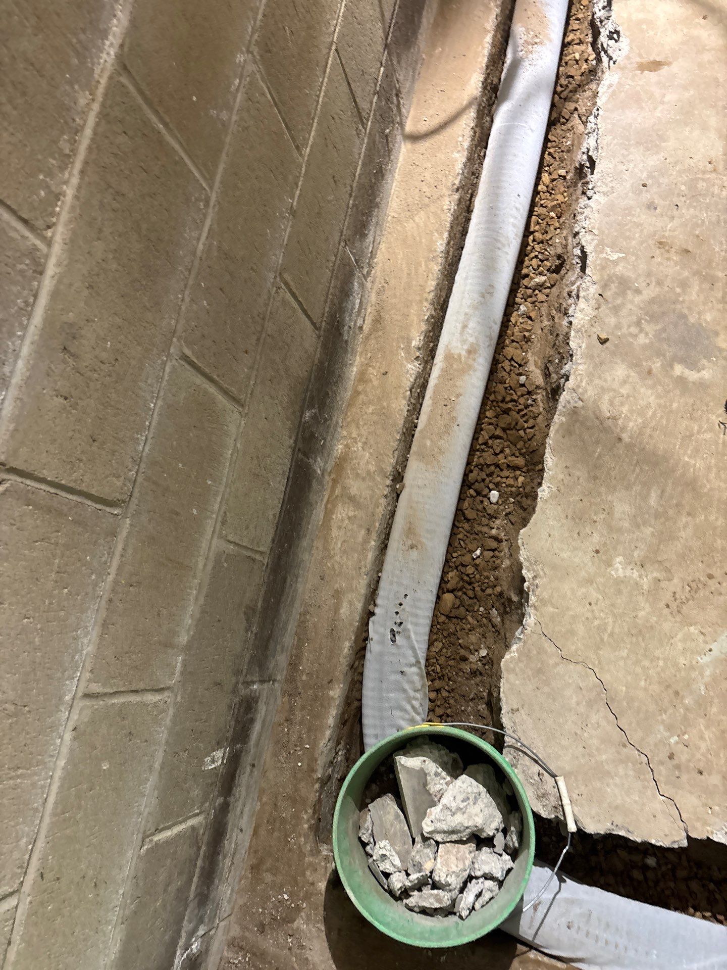 Helping Dan Get Going on His Remodel by Waterproofing Northeast