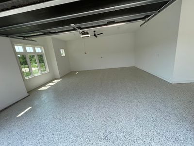 Floor redo with Epoxy coating 