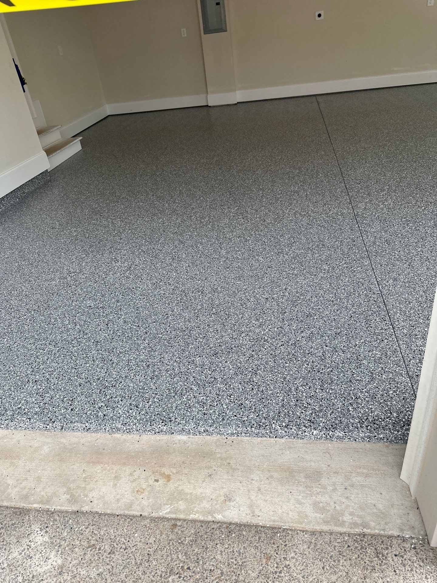 Garage Floor Coating using Wombat by My Garage Floor Guys