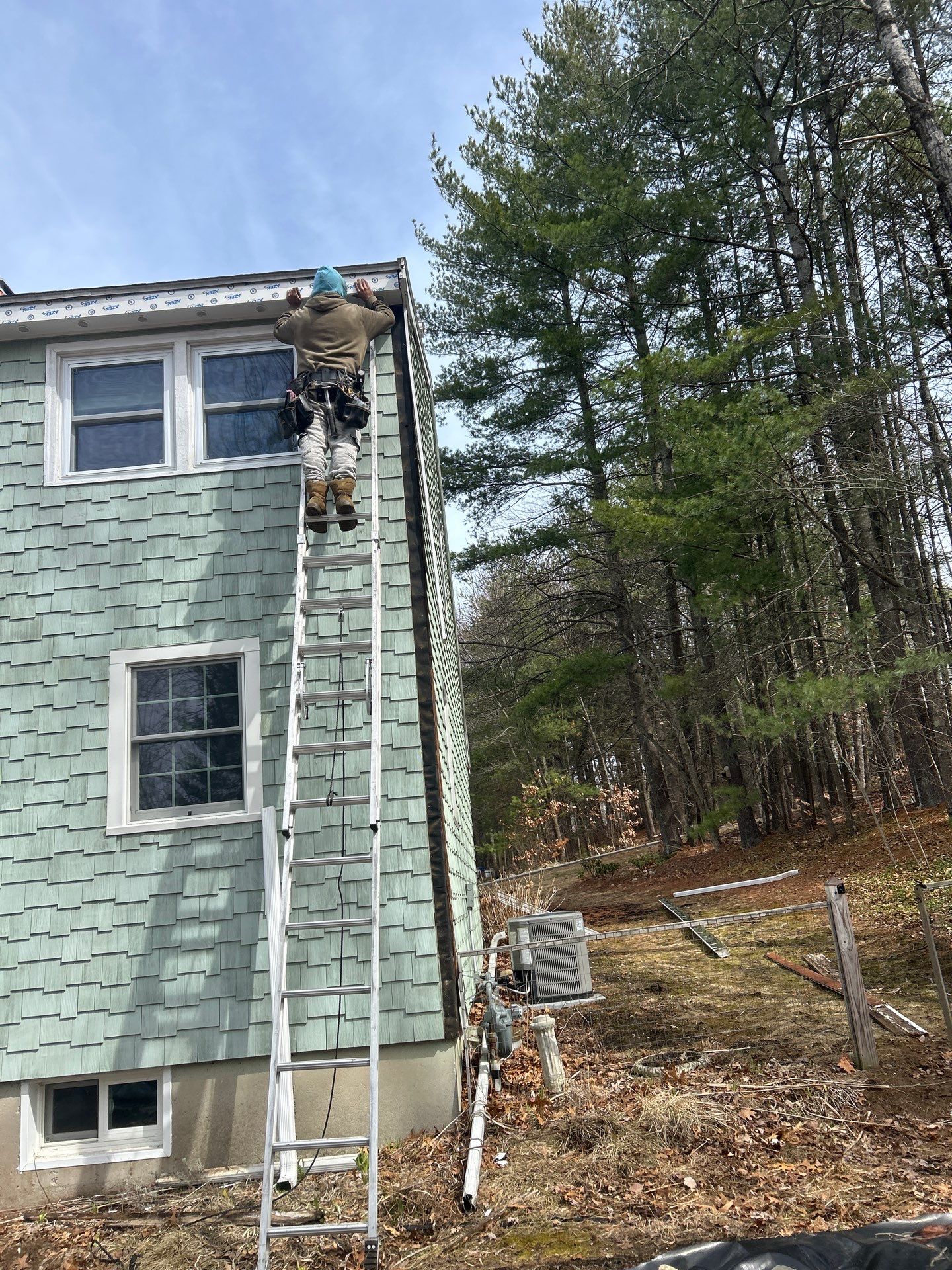 PVC Fascia & Corner Board Replacement — Billerica, MA by Mighty Dog Roofing of Greater Middlesex County