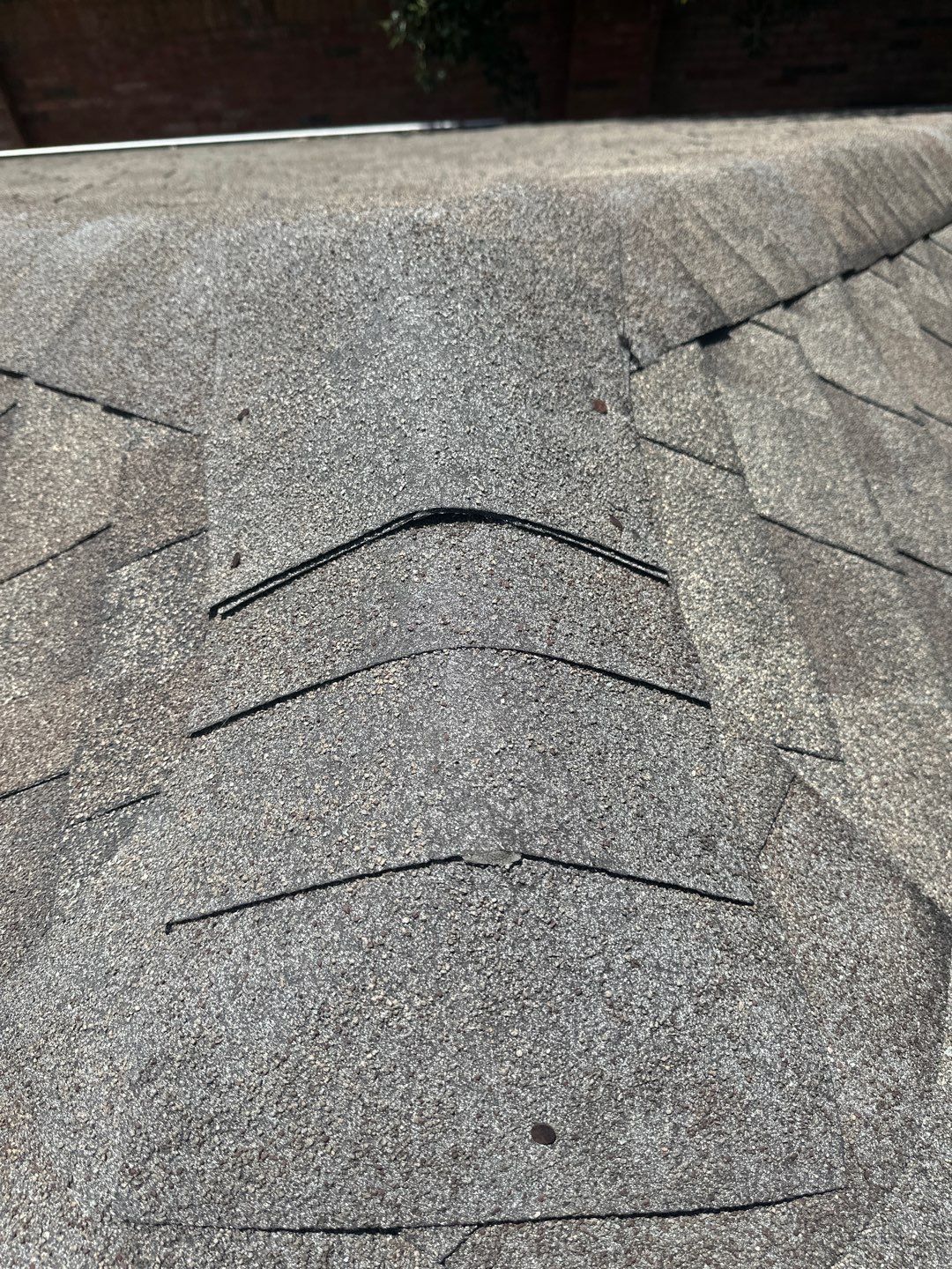 Hail Damage using Owen's Corning Duration (Lifetime) Shingles by Roof Repair Company