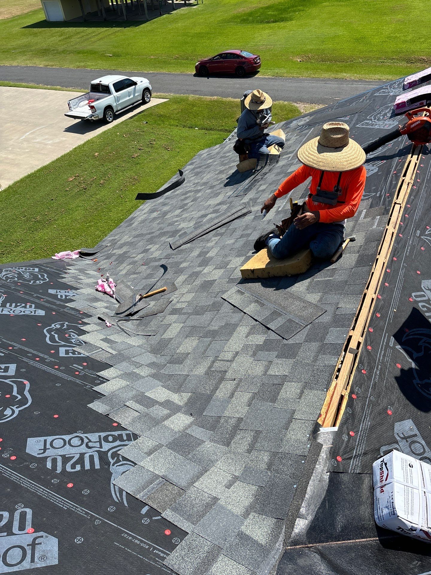 Residential Roofing Repair using Owen's Corning Duration (Lifetime) Shingles by Roof Repair Company