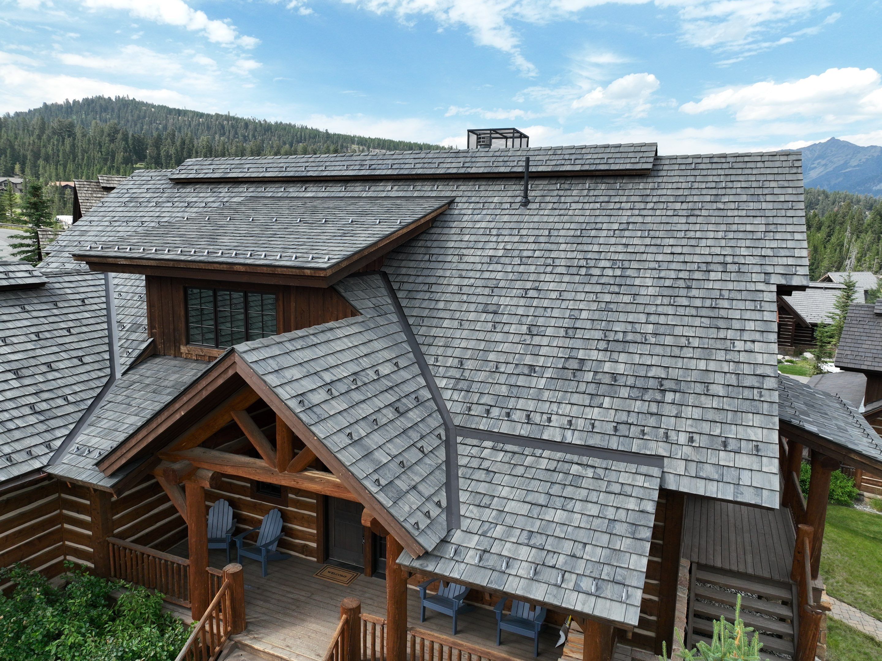 Brava Shake - Canyon Gray  by Montana Roofing Solutions