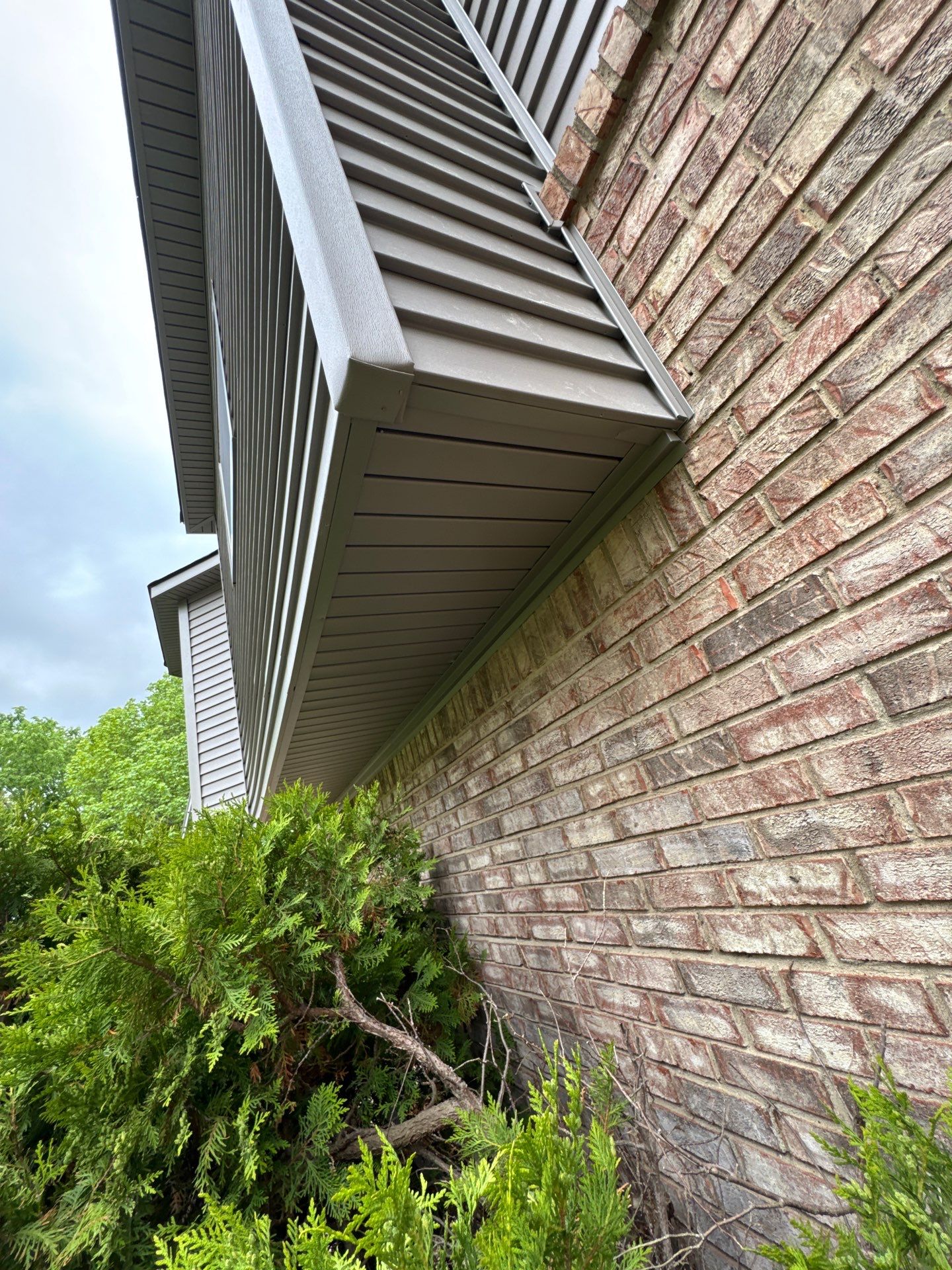 Siding Replacement using Alside Storm Grey by 180 Contractors