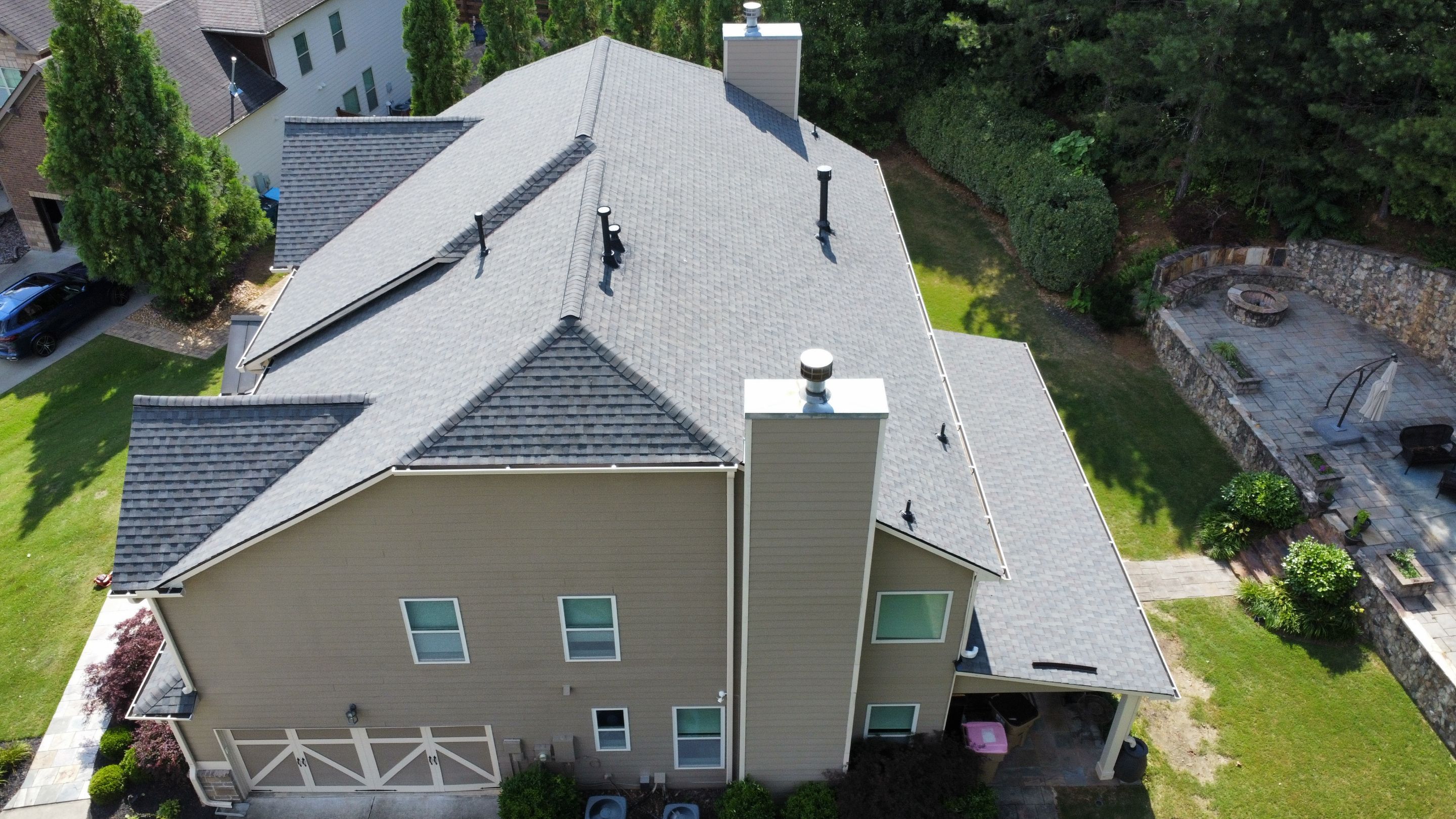 Alpharetta, GA Roof Replacement CertainTeed Landmark Pro Driftwood by Reset Roofing