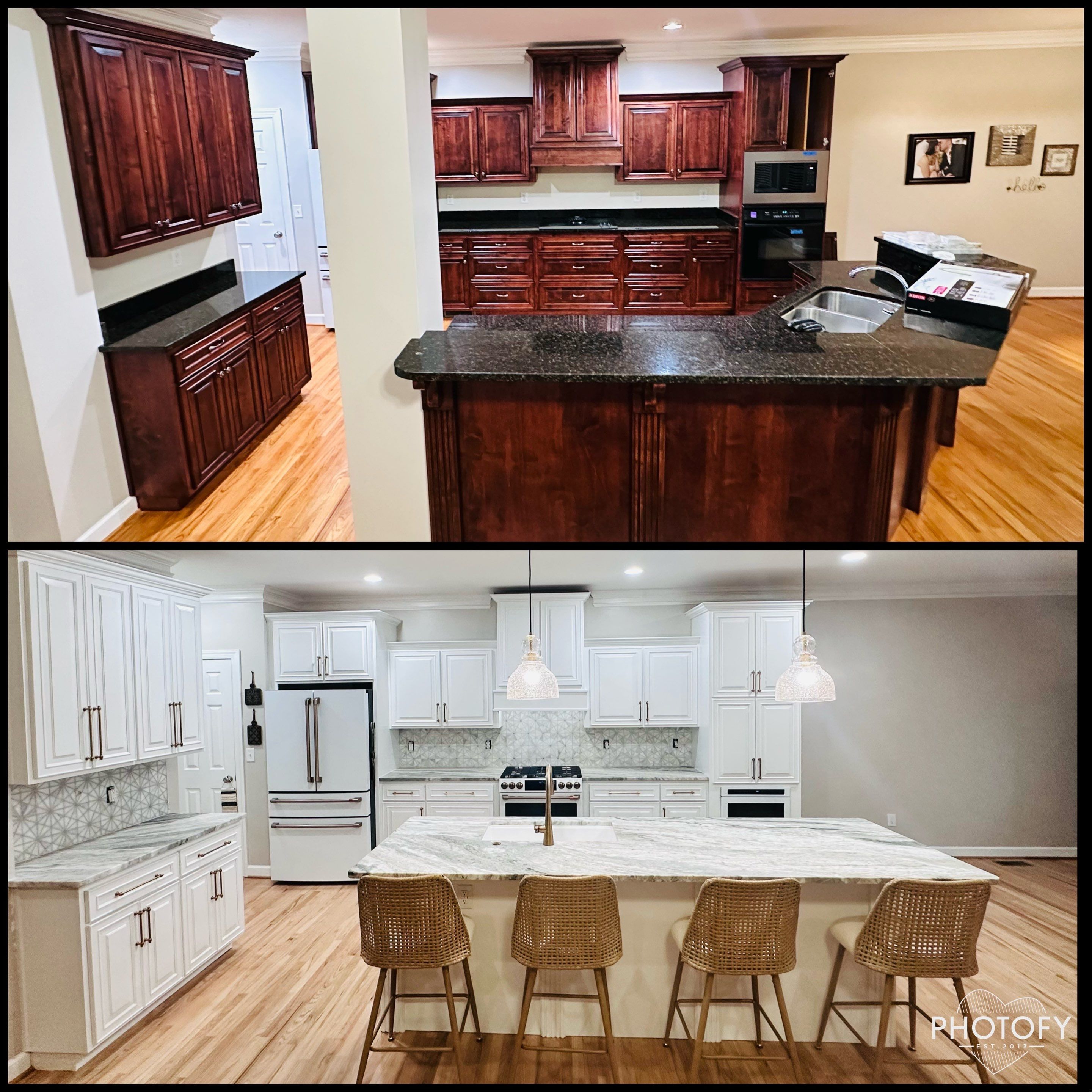 Kitchen Cabinets by Fresh Coat Painters of Augusta
