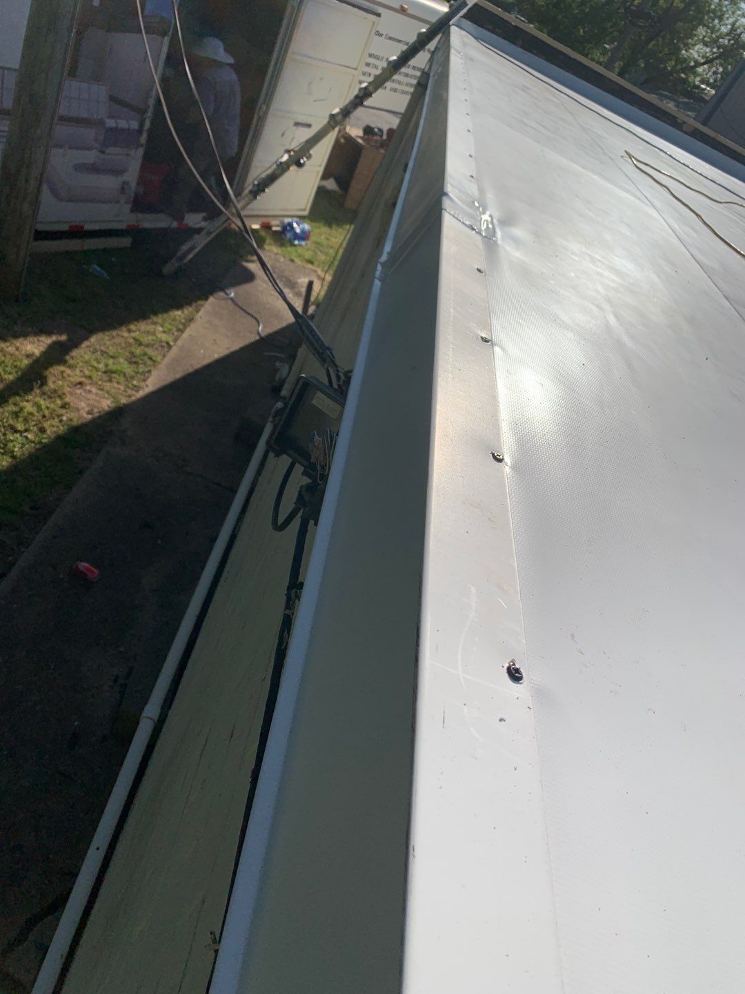 Store Building in Hope by Hostetler Roofing