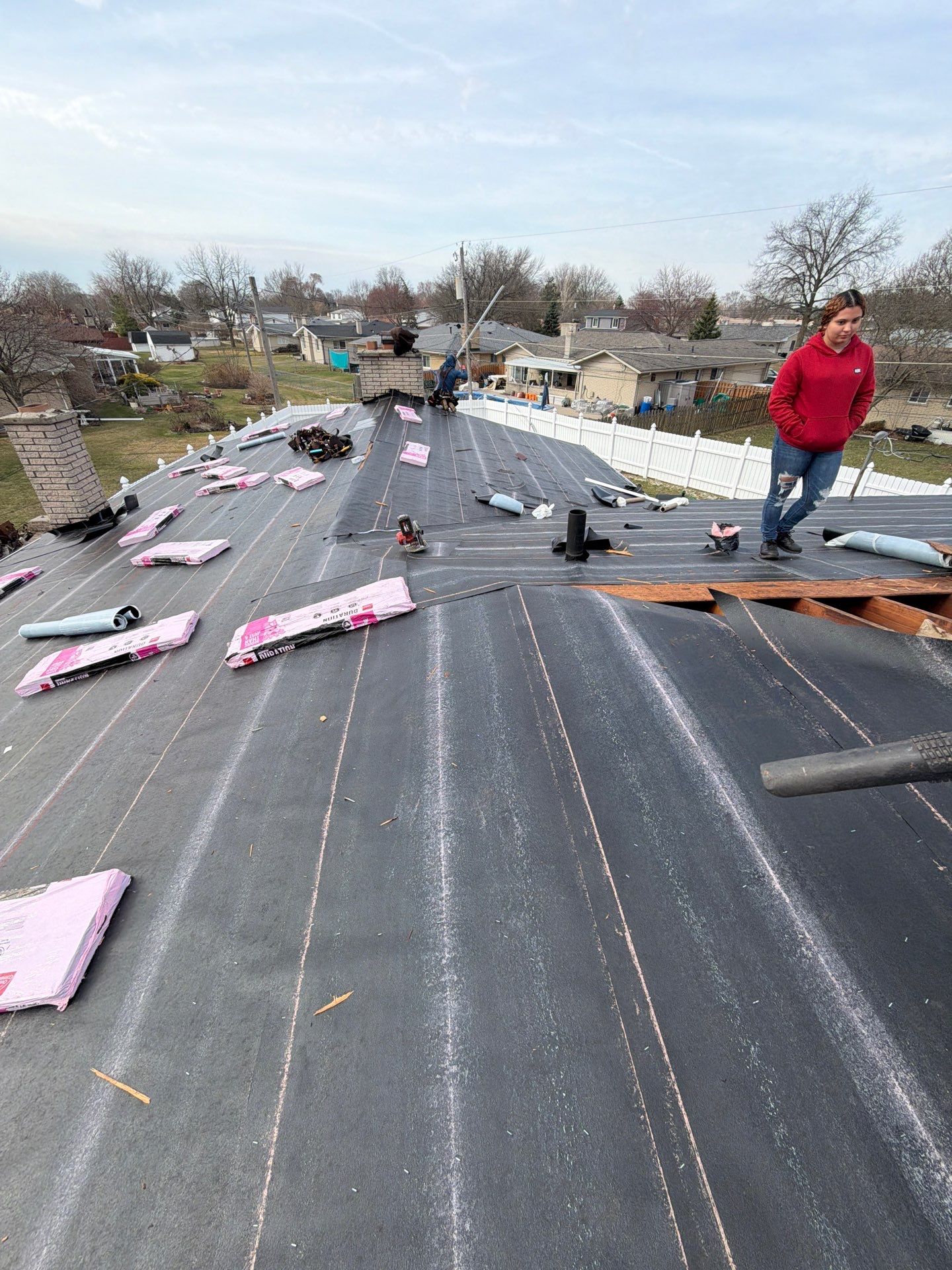 Roof Replacement using Owens Corning Duration by 180 Contractors