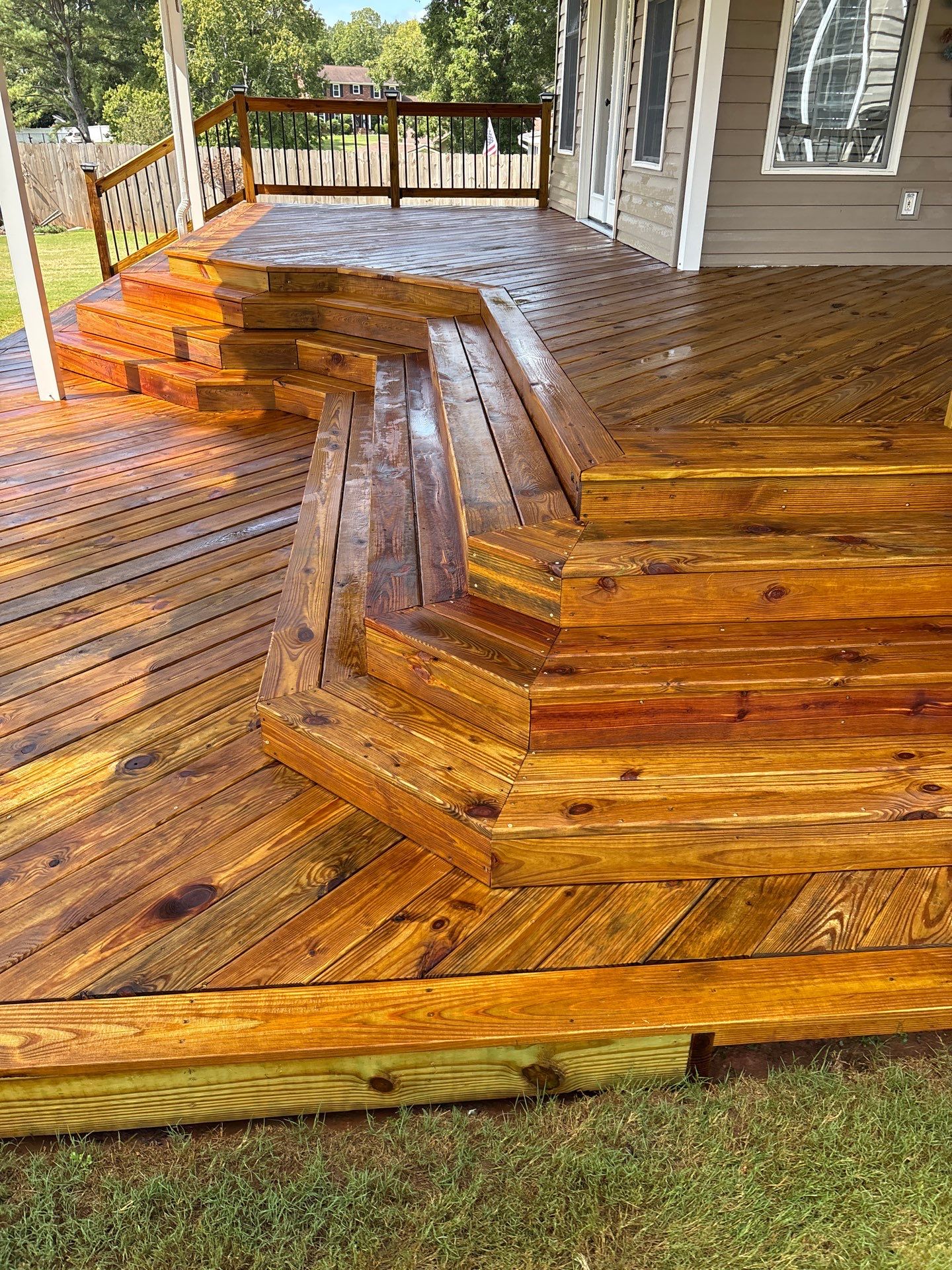 Wood Deck using Wood Sealant by DuraSeal