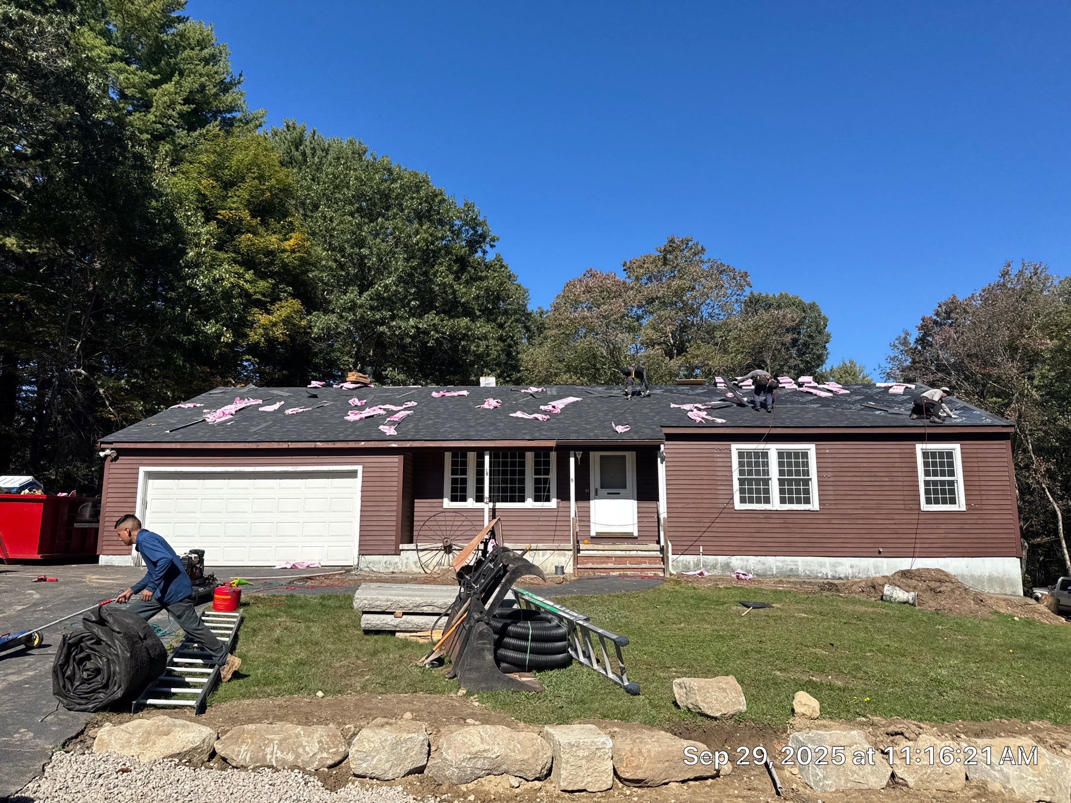 Roof Replacement in Hudson, NH with Owens Corning TruDefinition® Architectural Shingles by Compass exteriors