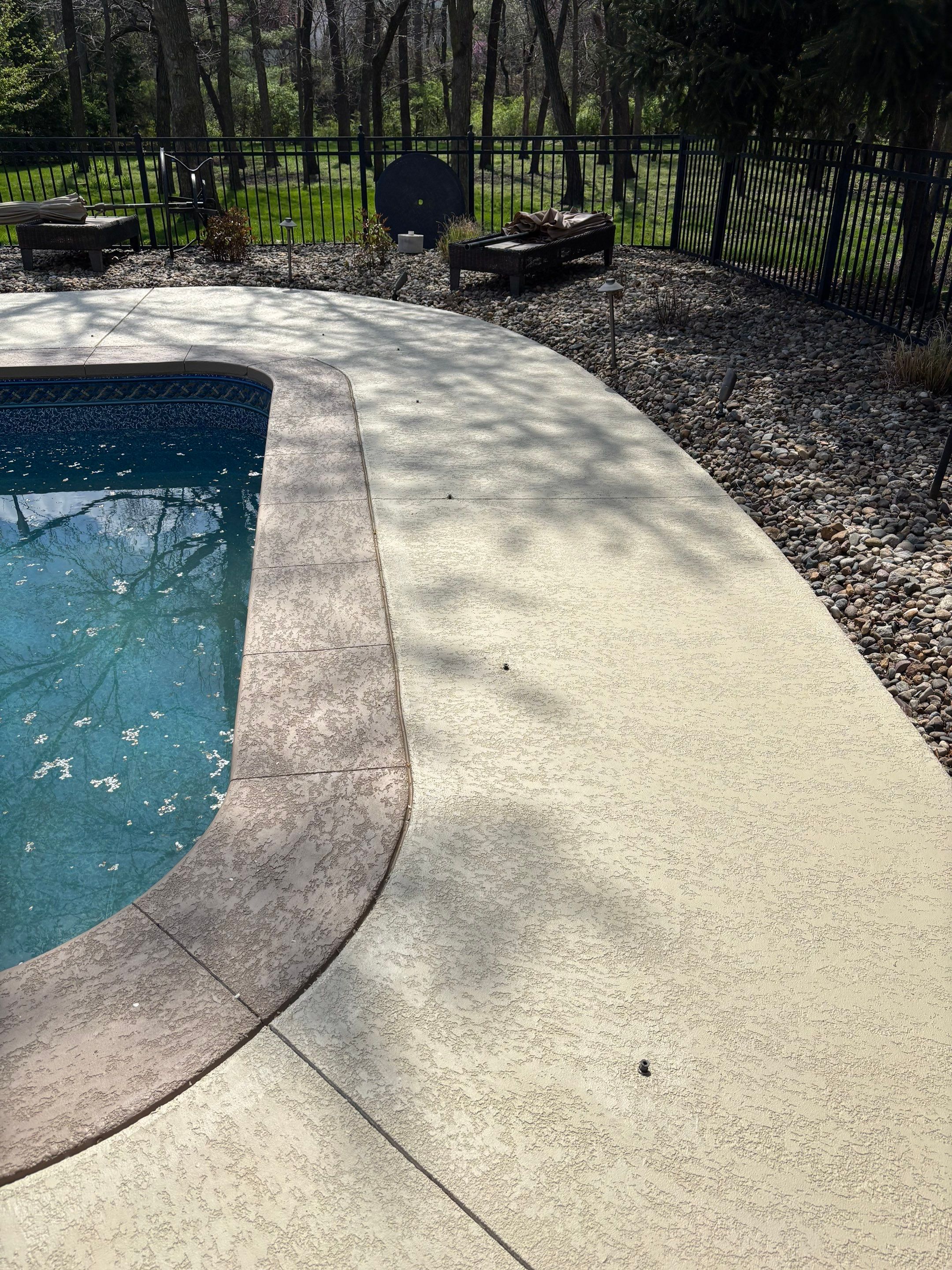 Pool Deck & Patio Resurface - Overland Park, KS by Big Red Decorative Concrete, LLC
