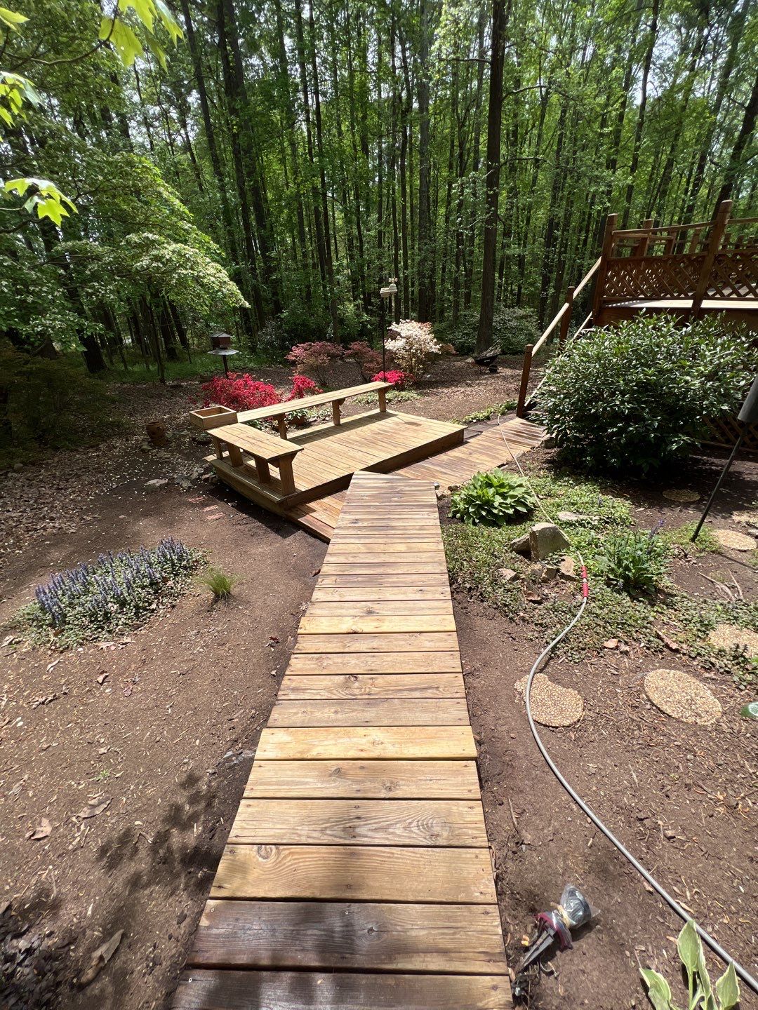 Coated Deck using Wood Sealant by DuraSeal
