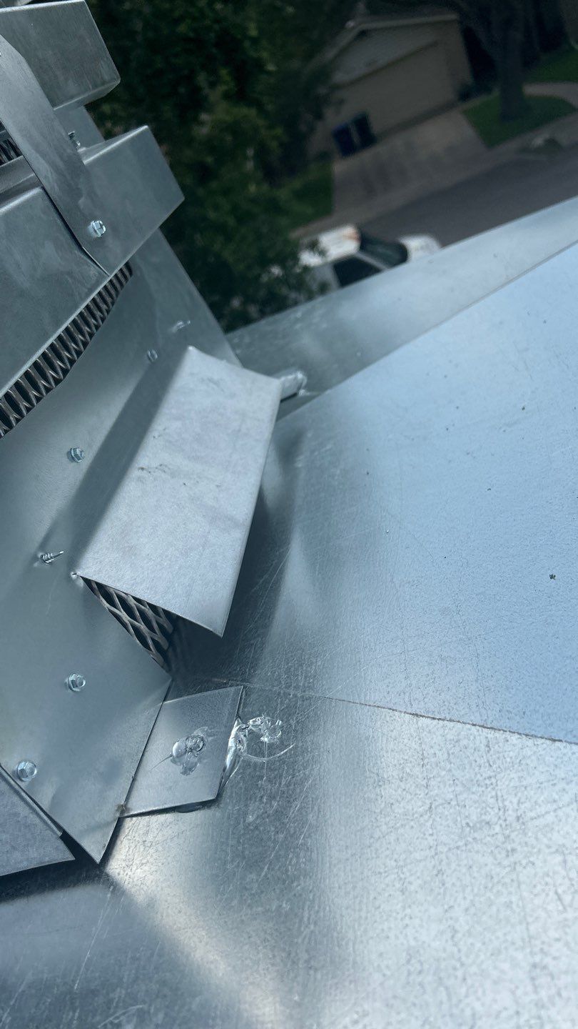 Chimney Cap & Chase Replacement using Galvanized Chimney Cap & Chase by Lighthouse Roofing