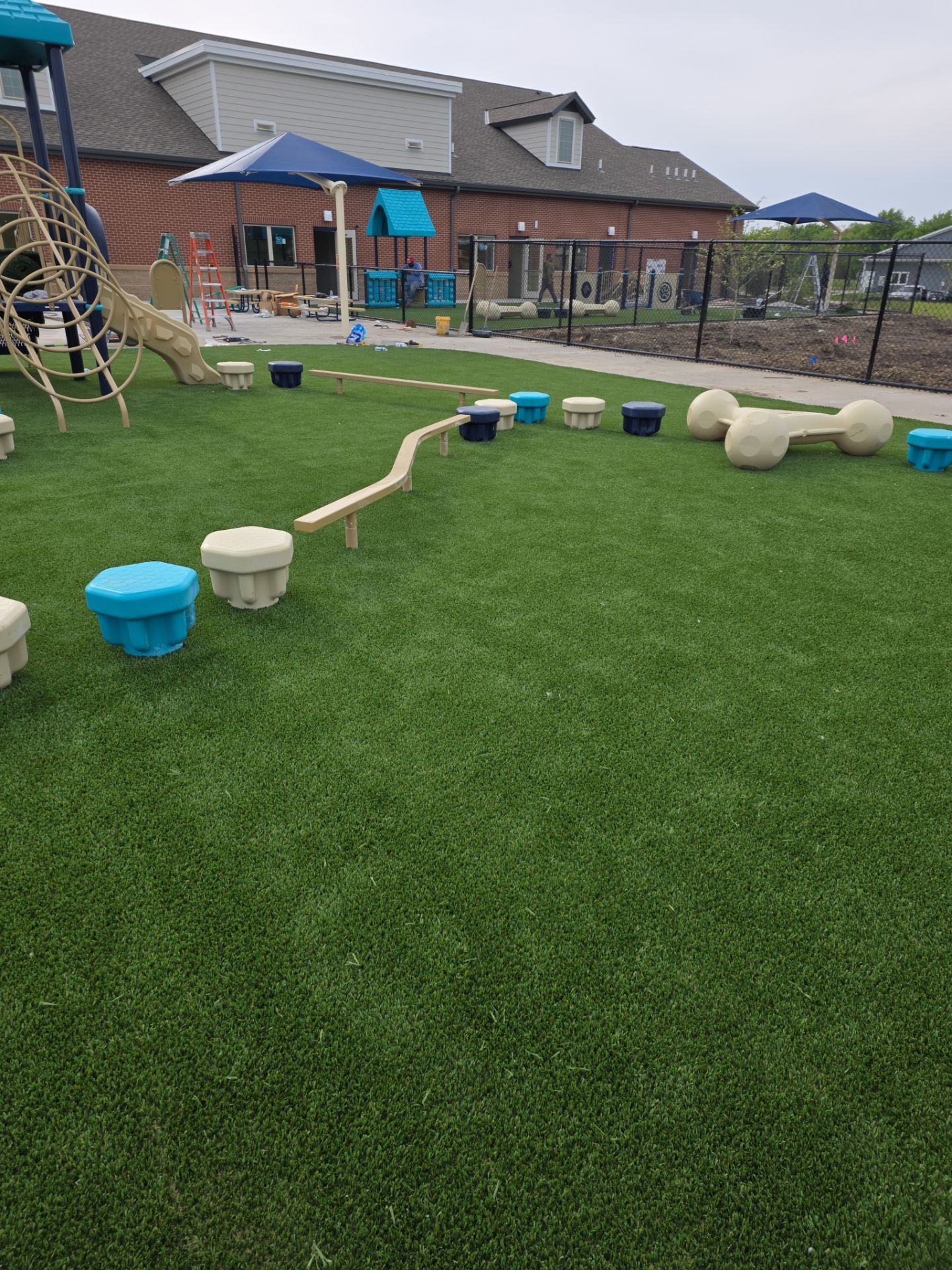 Everbrook in Grimes Playground Equipment & Turf by Southwest Greens Midwest