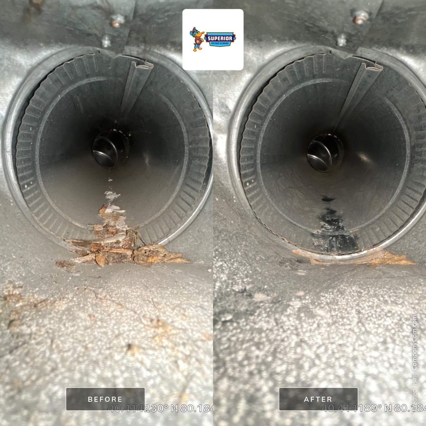 Air Duct Cleaning With a Vacuum Truck in Oakdale, PA by Superior Air Duct Cleaning