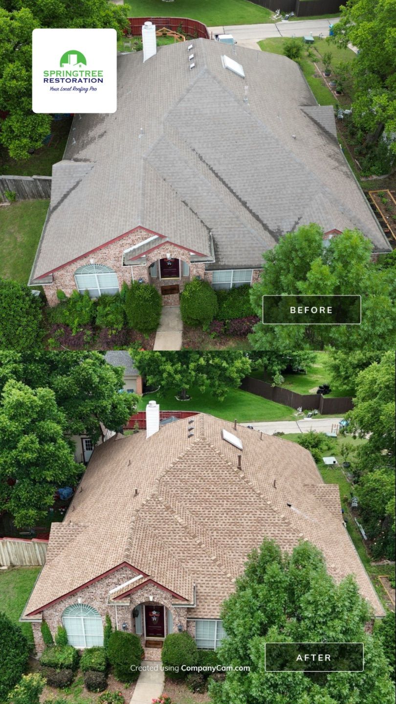 Fortified Roofing System Installation and Gutter Replacement in Rowlett by Springtree Restoration 