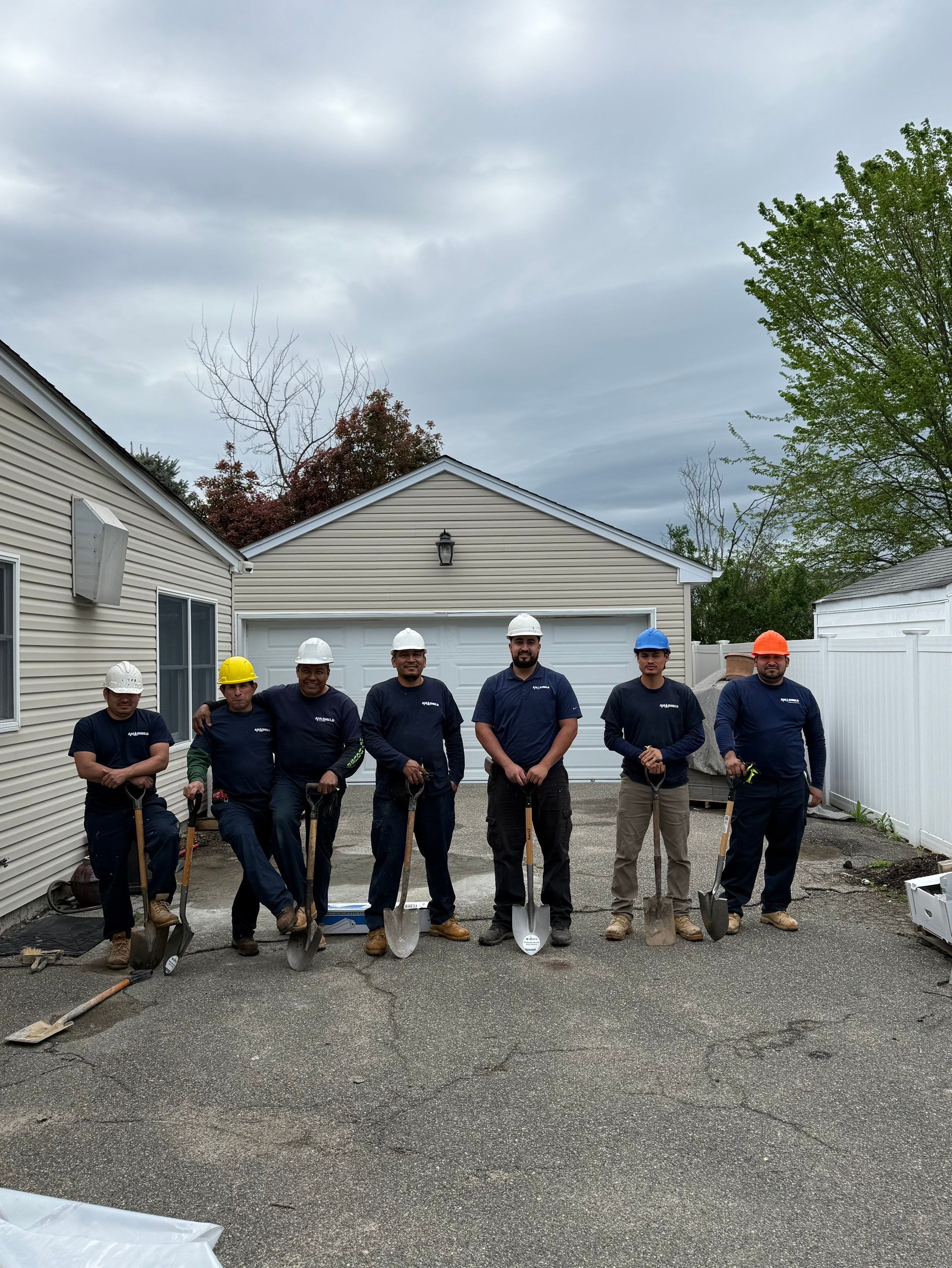 Twin Lawns Ave. Hicksville., NY by A.M. Shield Waterproofing, Corp.