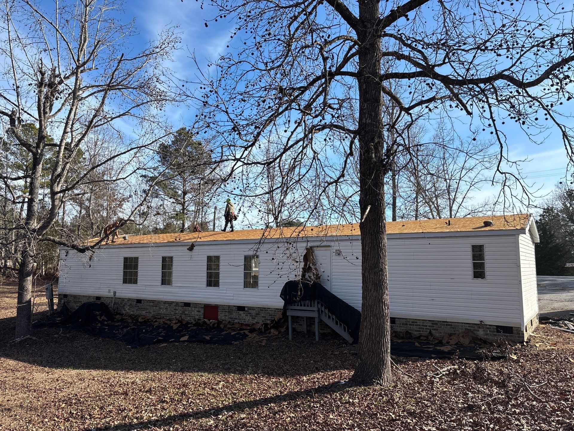Roof Replacement in Waterloo, SC | New CertainTeed XT 25 Nickel Gray Shingles by Roofers LLC