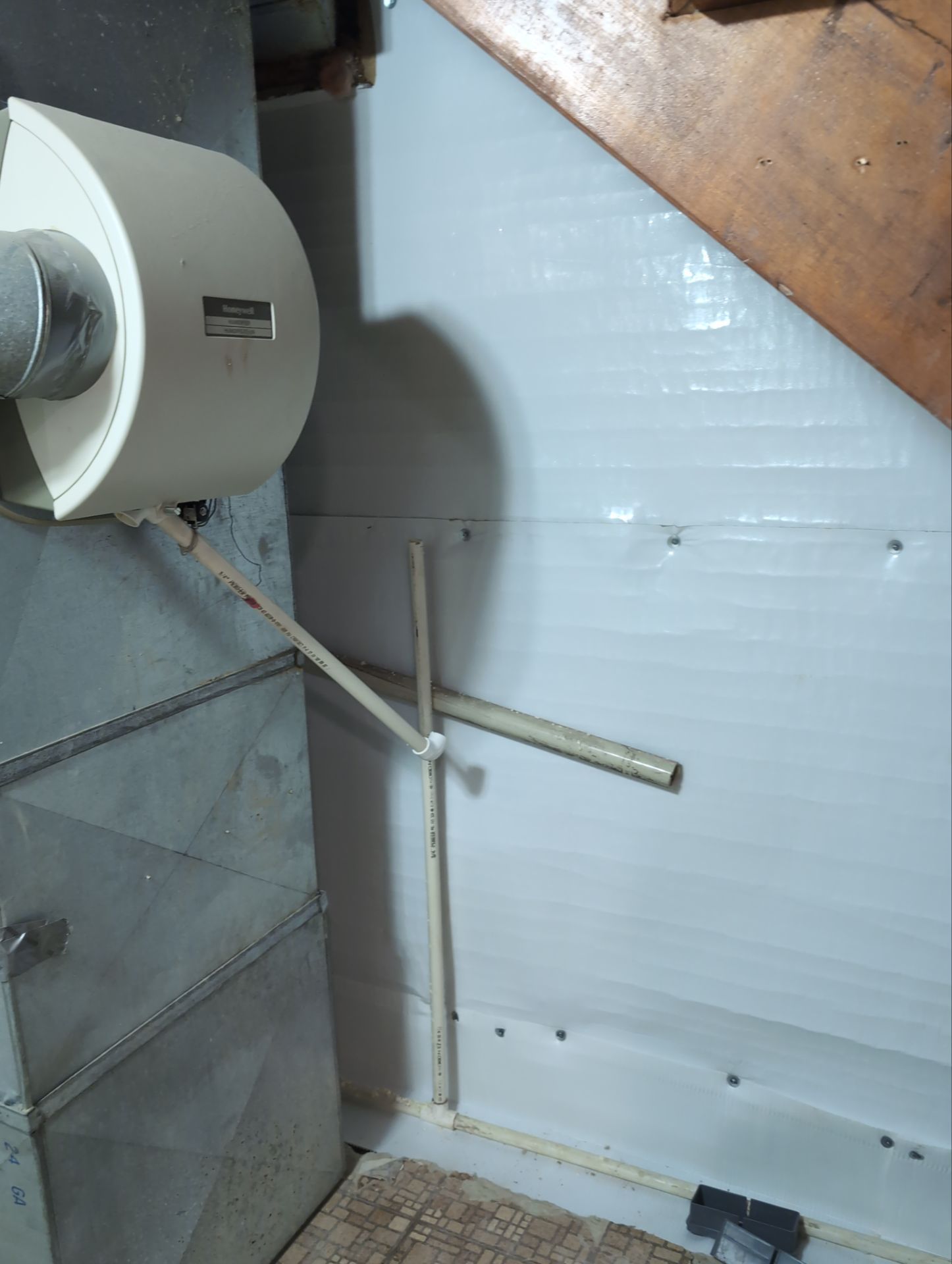 Interior Basement Waterproofing System and Egress Window Installation by Toledo Basement Repair 