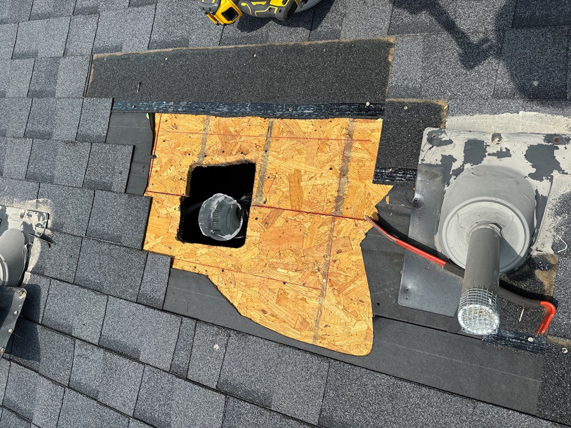 Hail Damage using Owen's Corning Duration (Lifetime) Shingles by Roof Repair Services LLC