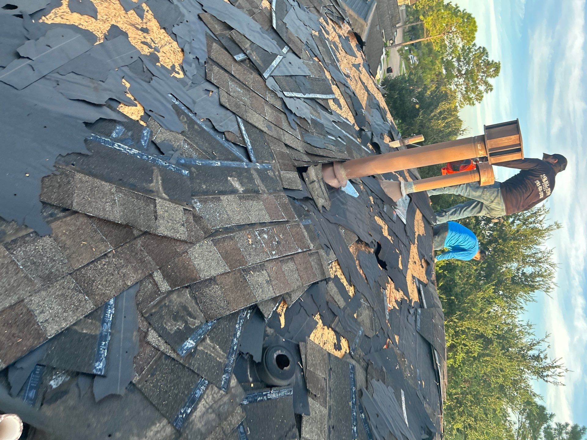 Residential Roofing Repair using Owen's Corning Duration (Lifetime) Shingles by Roof Repair Company