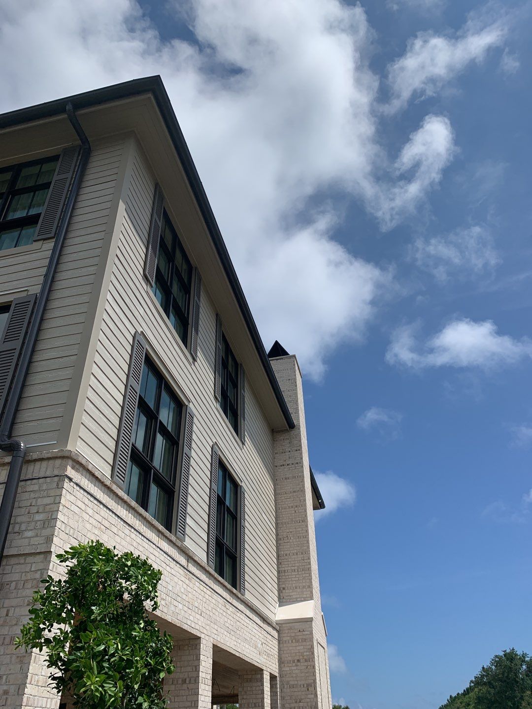 Half-Round Gutters for Coastal Homes in Panama City Beach FL by Gutter Professors