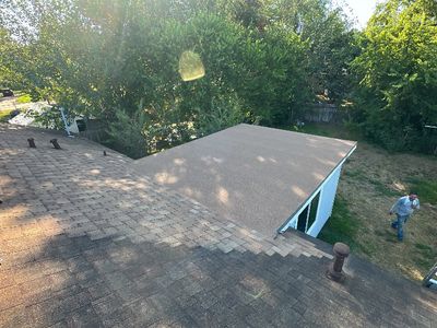 Residential Roofing Repair using Owen's Corning Duration (Lifetime) Shingles