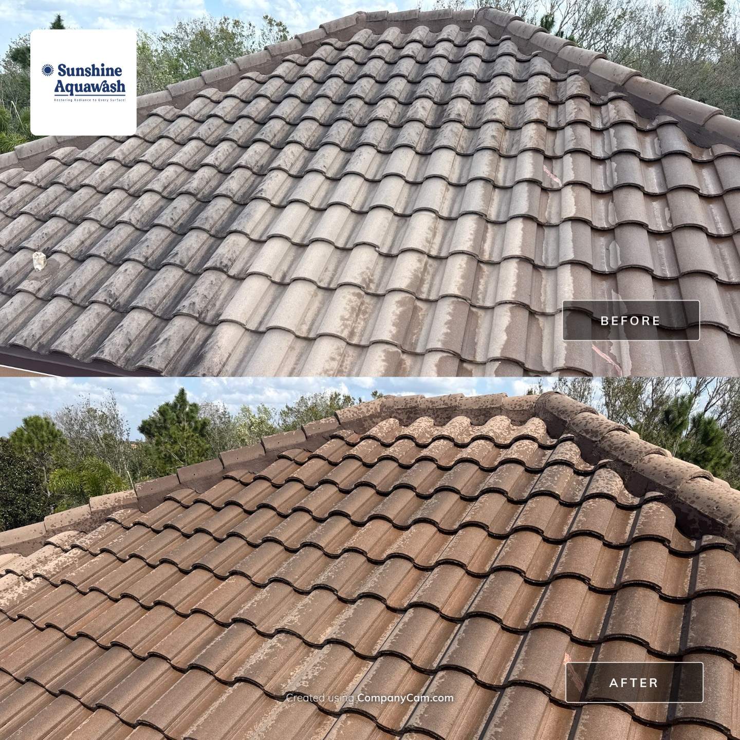 Tile Roof & Pool Deck Cleaning in Artisan Lakes Esplanade, Palmetto, FL – Sunshine AquaWash by Sunshine AquaWash