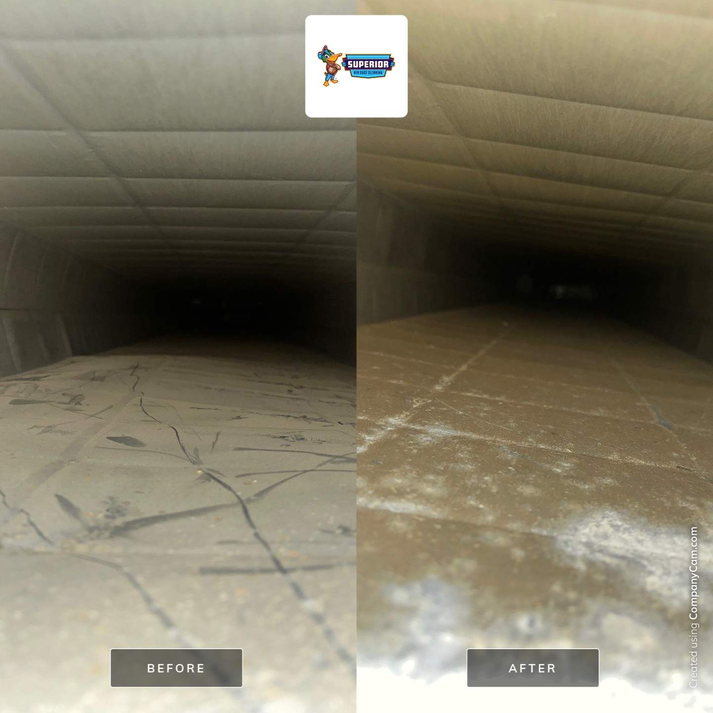 Air Duct Cleaning With a Vacuum Truck in Rochester, PA by Superior Air Duct Cleaning
