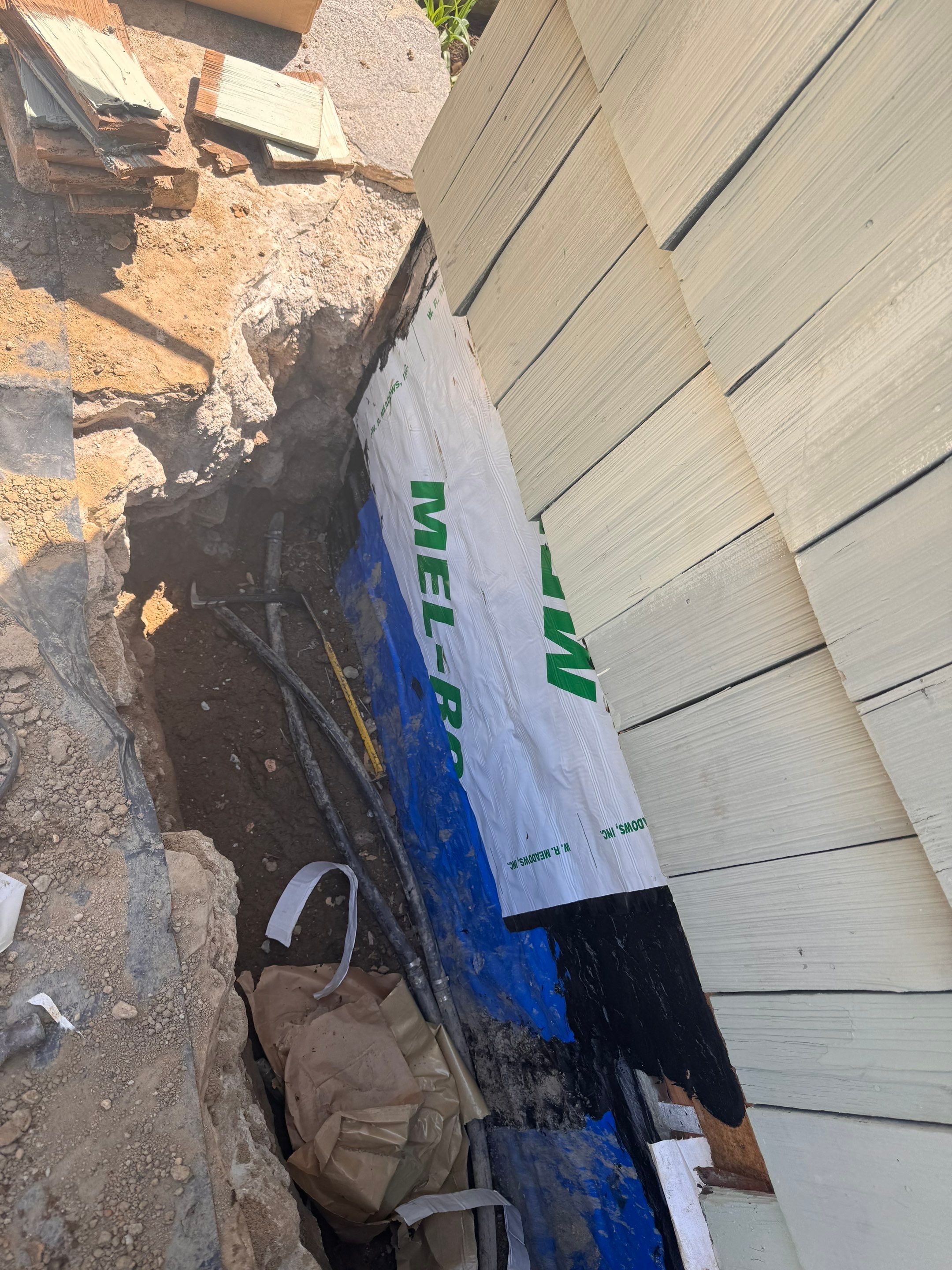 Mt. Misery Rd. Huntington, NY by A.M. Shield Waterproofing, Corp.