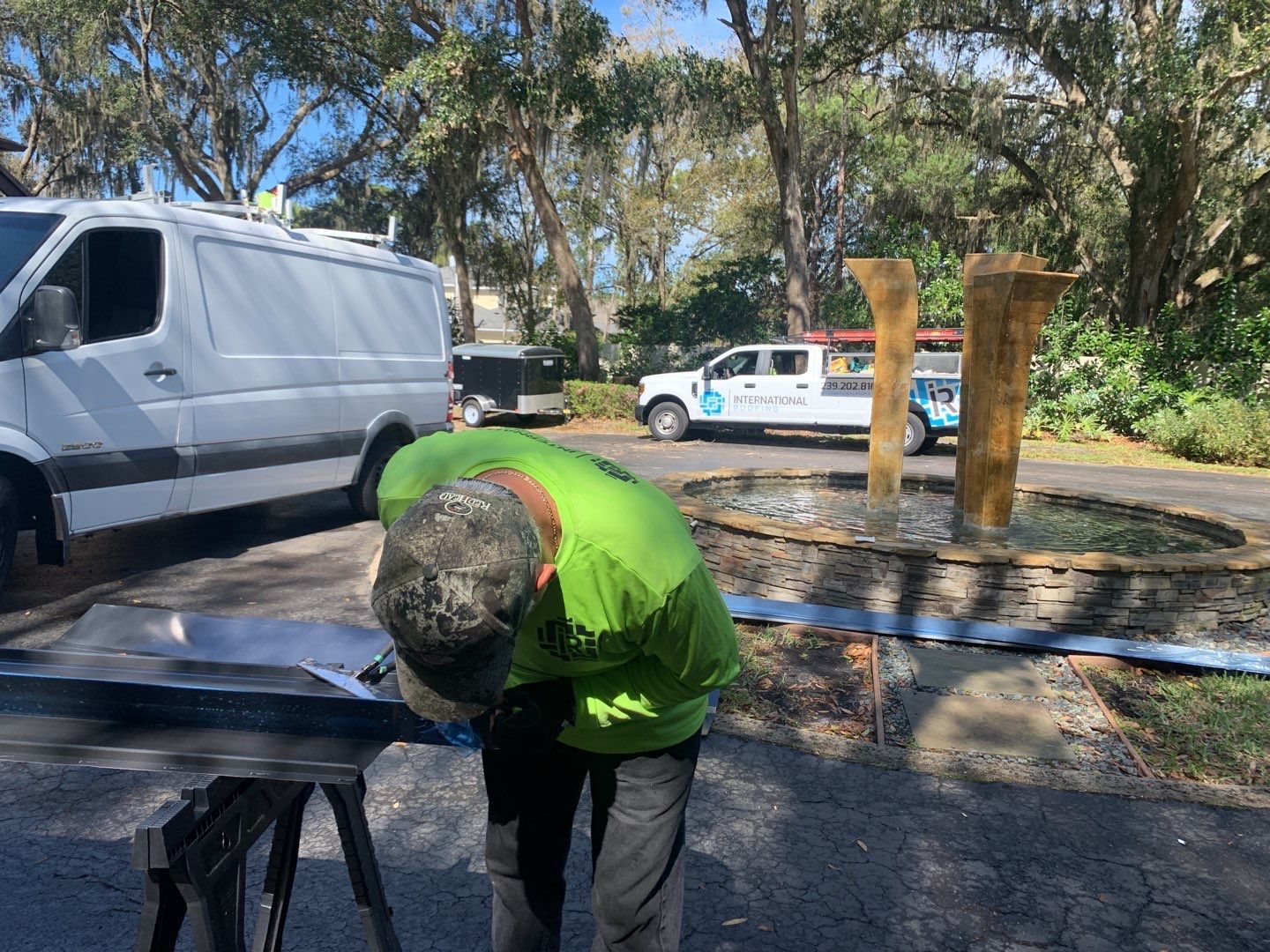 Residential Standing Seam Install in Odessa Florida by International Roofing
