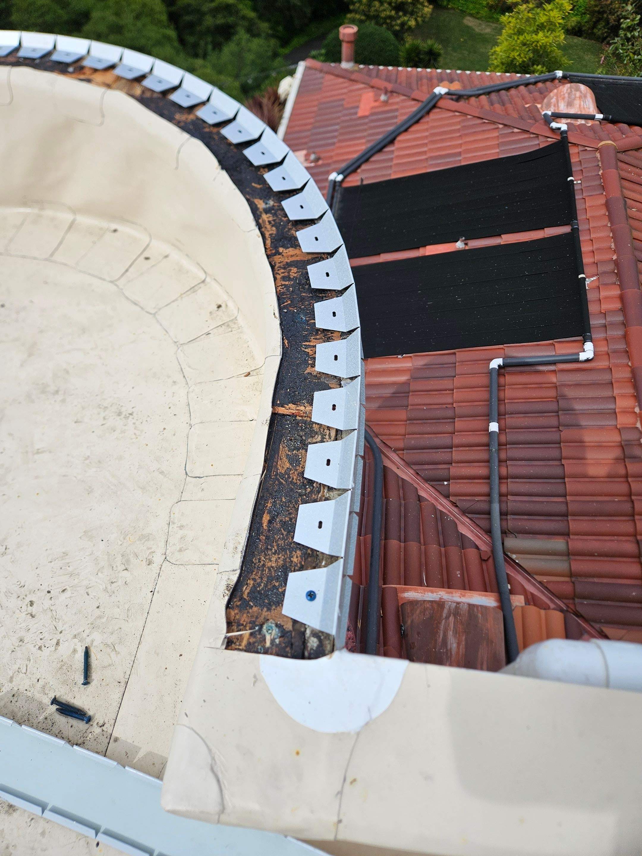 Residential Roofing Repair using Duro-Last PVC by Dana Logsdon Roofing and Solar Inc.
