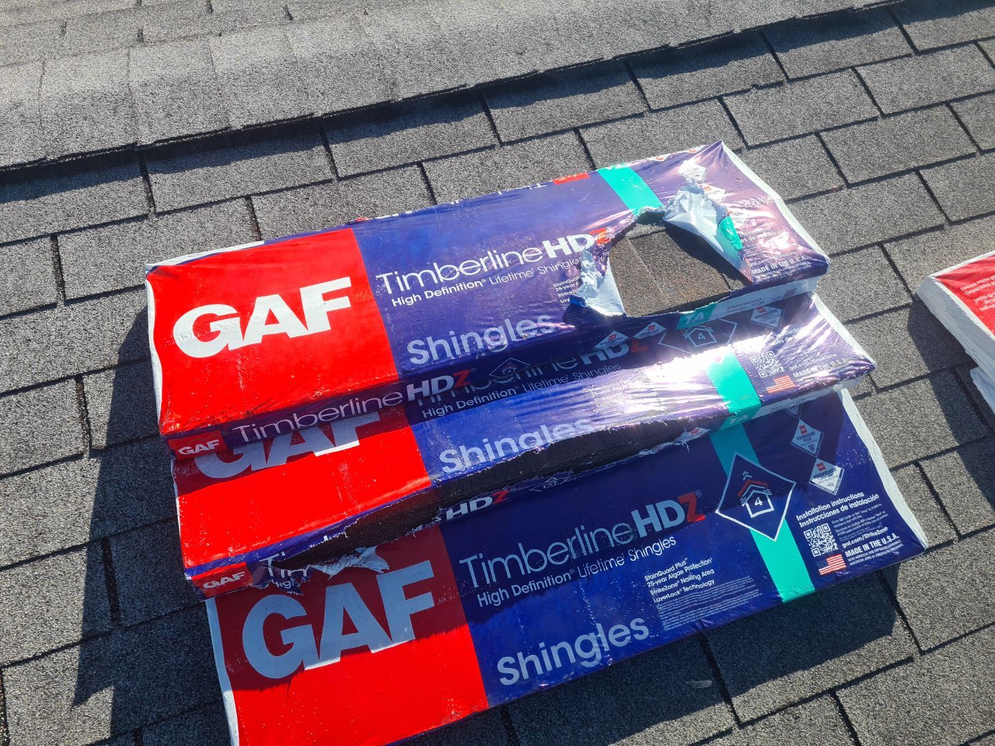 Residential Roofing Installation using GAF by BLUES BROTHERS ROOFING