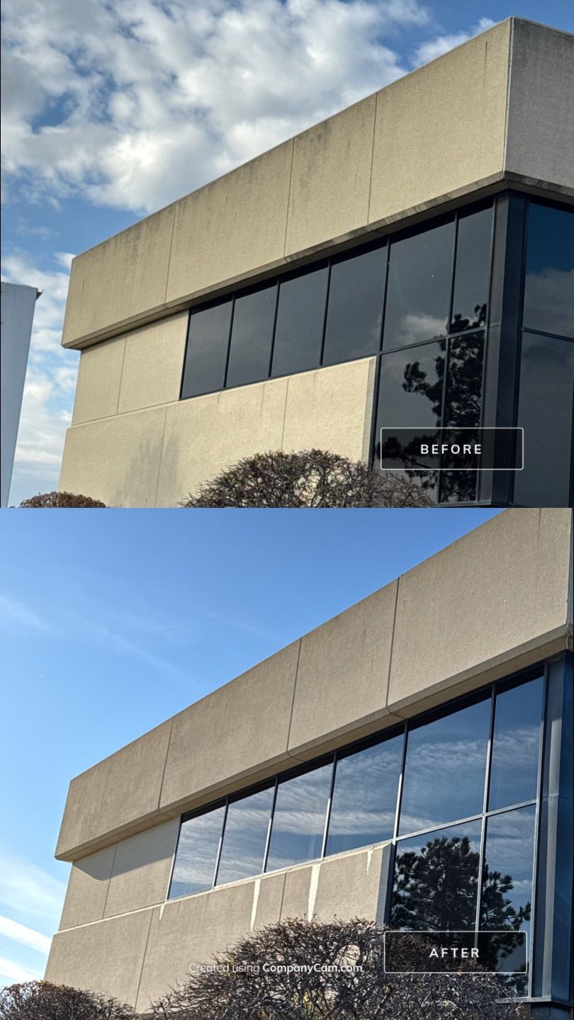 Project in Arlington Heights by Simmons Power & Soft Washing