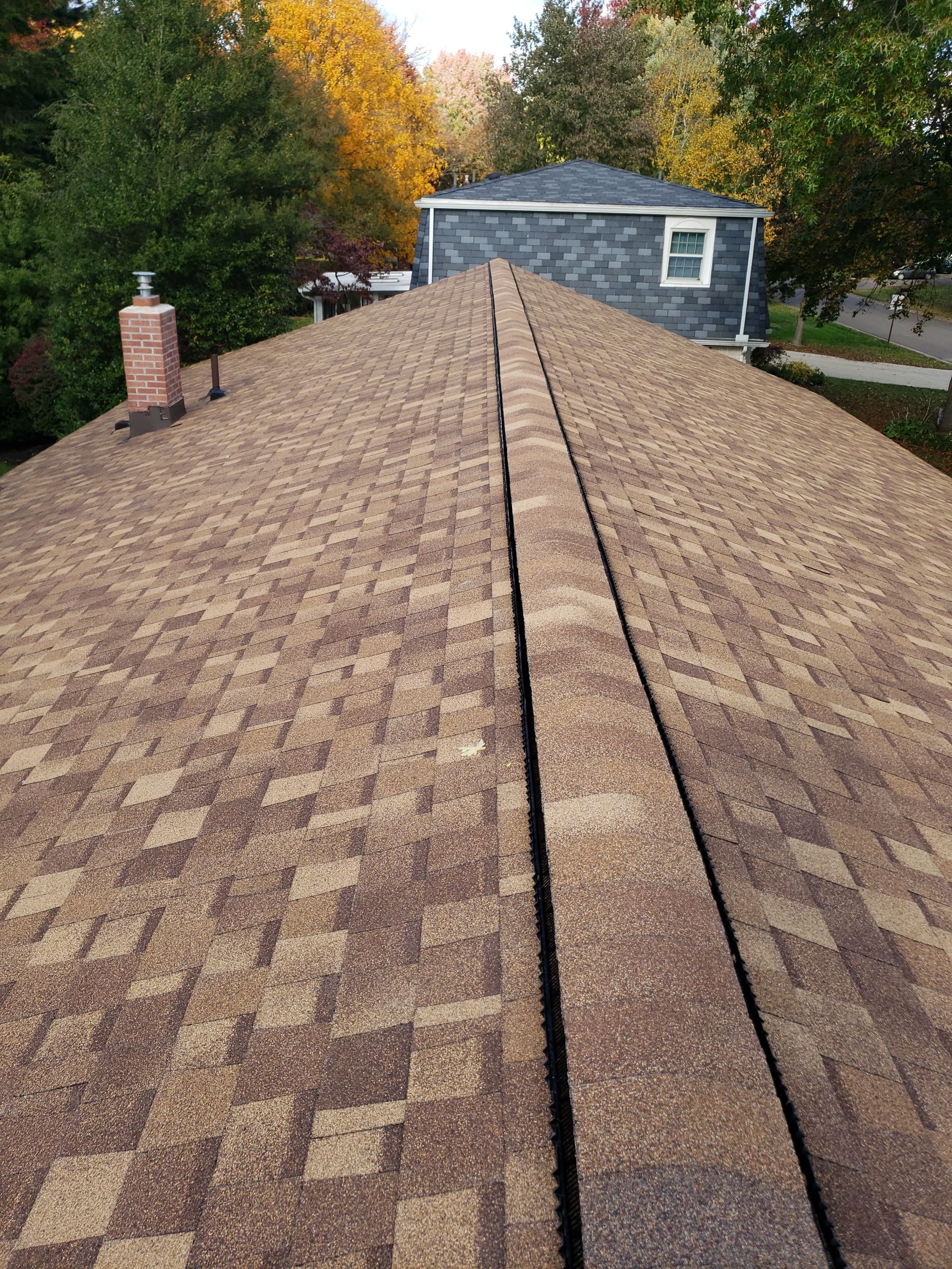 ATLAS PINNACLE COLOR: MORNING HARVEST DRIP EDGE: MUSKET BROWN by Eagle Eye Roofing