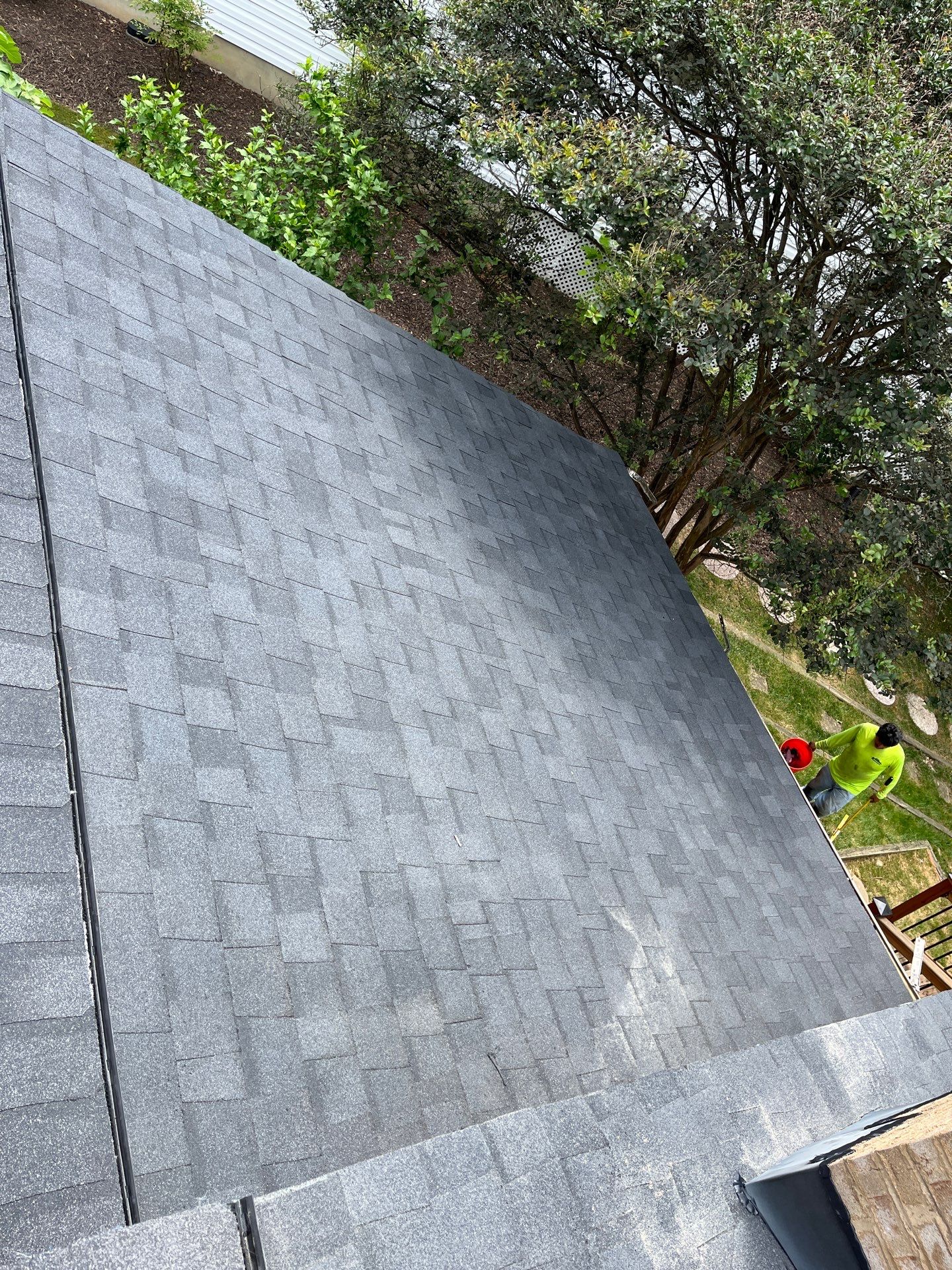 Vienna: Roof Replacement with CertainTeed Landmark Designer Shingles in Moire Black by RM Banning, Inc.