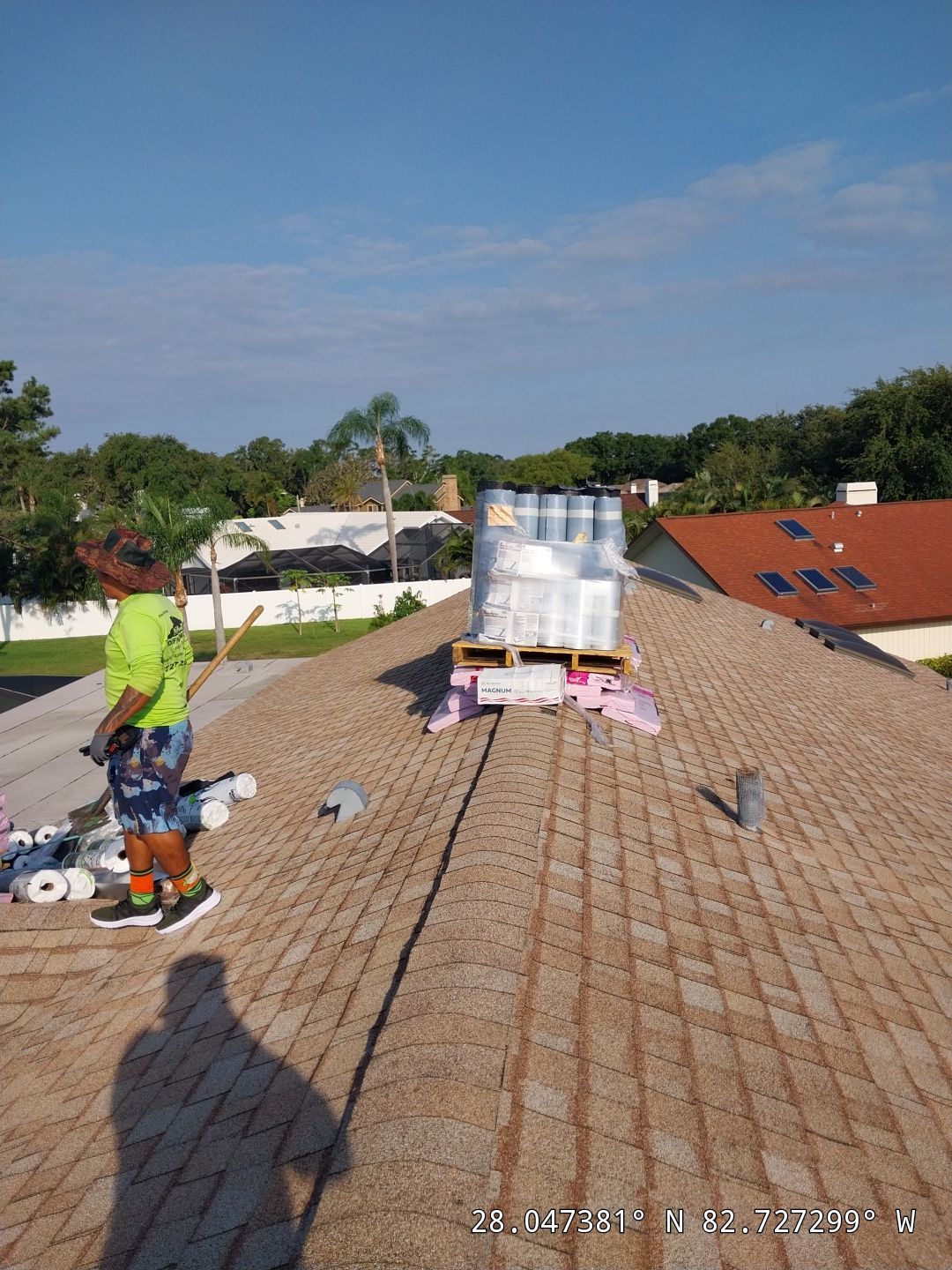 Project in Clearwater 33761 by Mitchell Roofing Company LLC