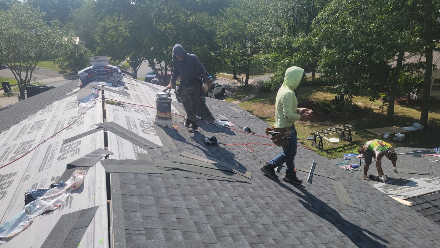 Roof Installation using GAF Timberline HDZ by ExteriorPros
