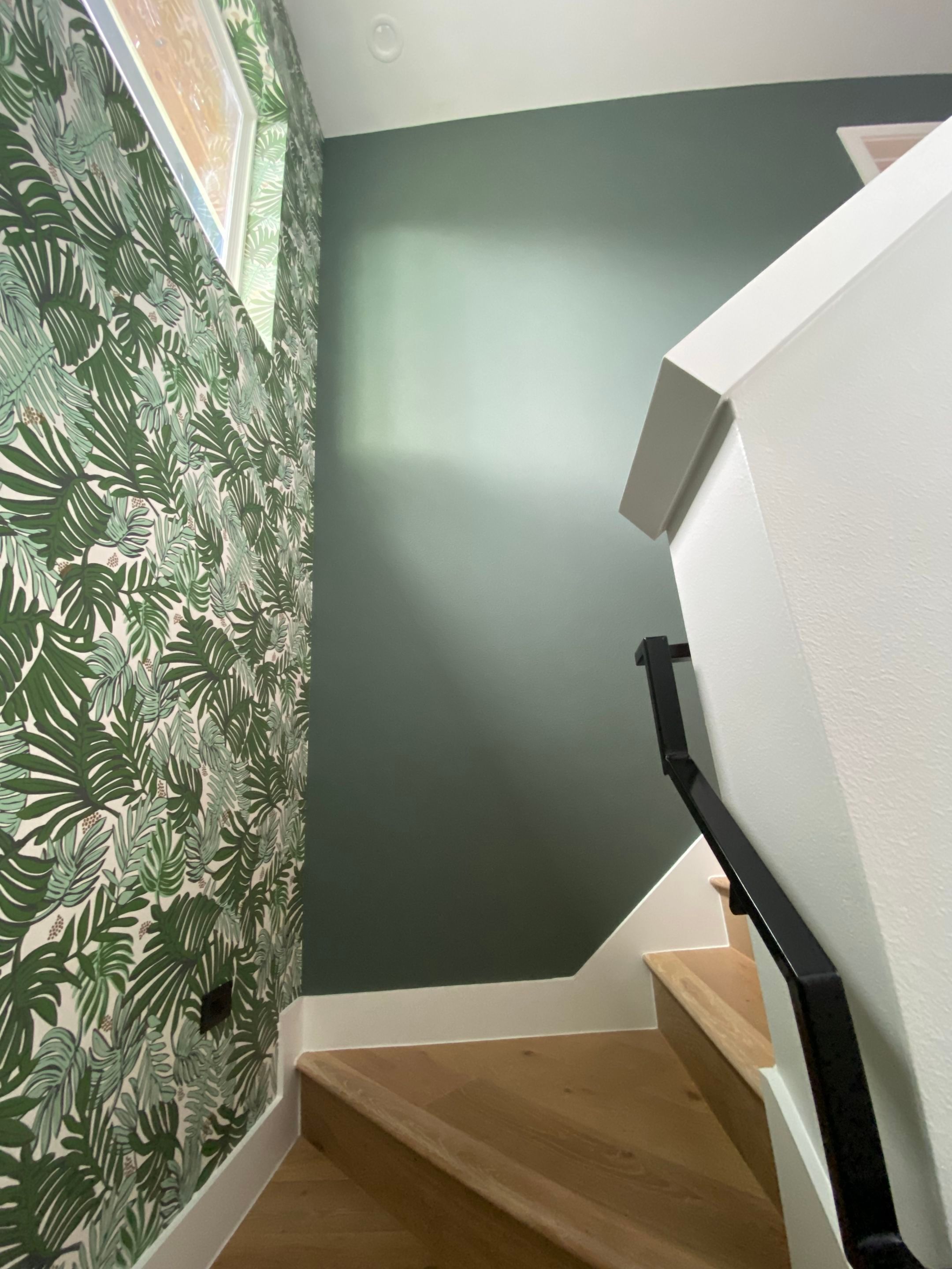 Custom wall painting featuring Pink ombre wall by AllPro Painting