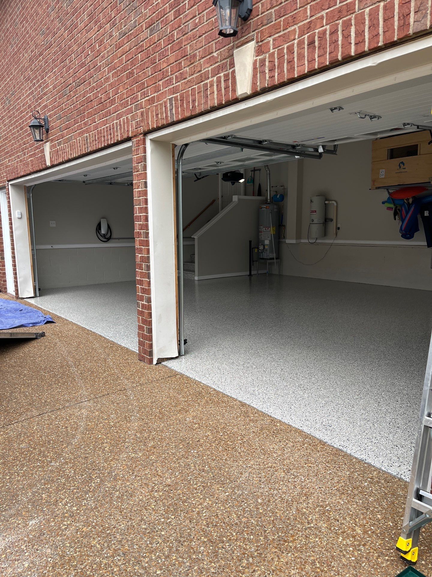 Garage Floor Coating using Cabin Fever by My Garage Floor Guys